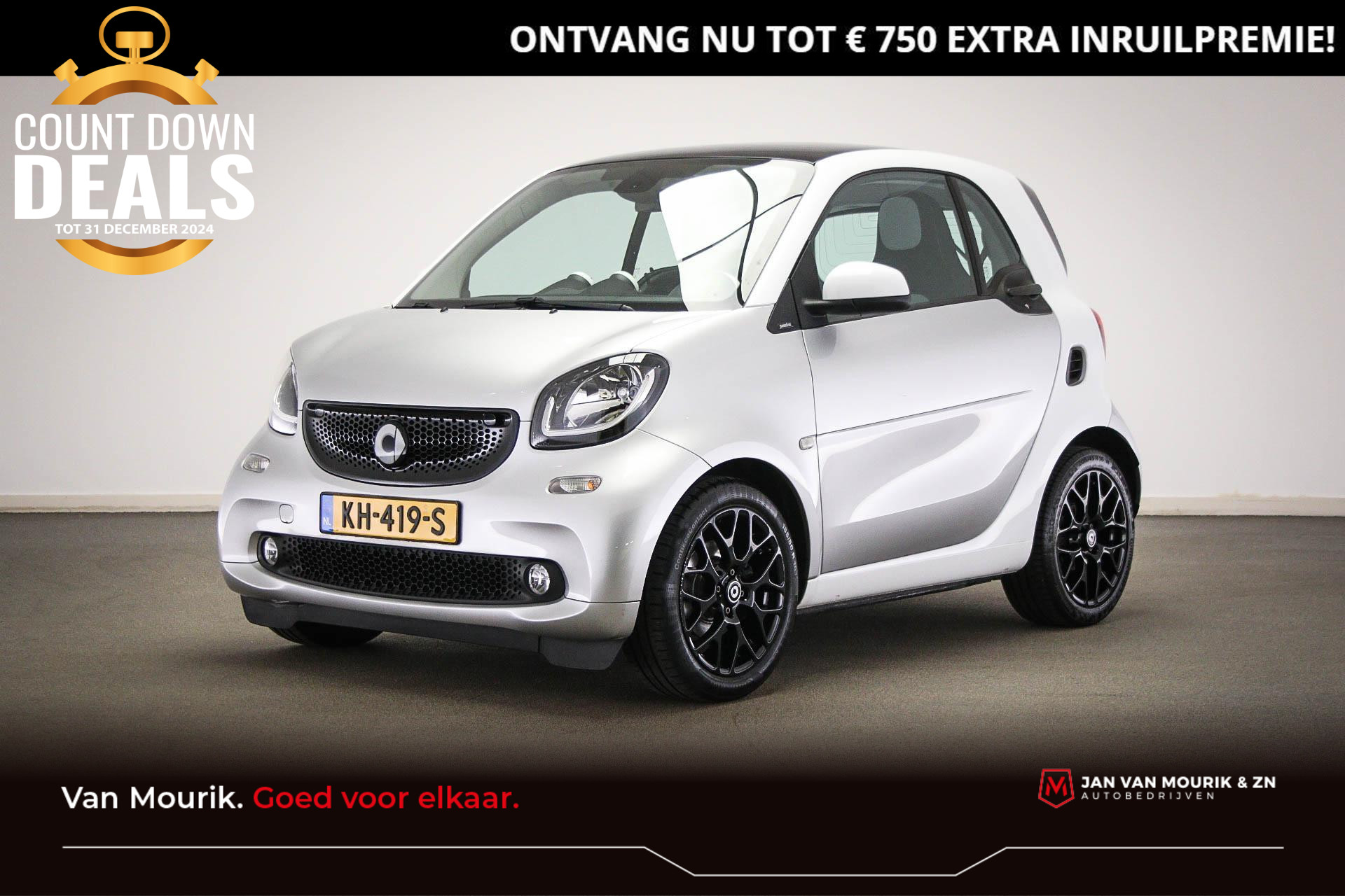 Smart Fortwo 1.0 Prime | LED LICHT / URBAN / COOL & AUDIO- PACK | CLIMA | PANORAMADAK | JBL | BLUETOOTH |  16"