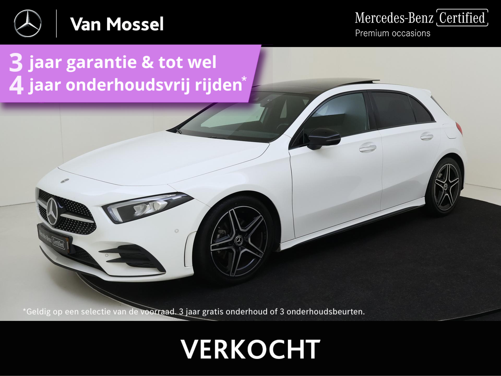 Mercedes-Benz A-Klasse 180 d Launch Edition Premium /AMG /Panoramadak / Night pakket/ 18 Inch