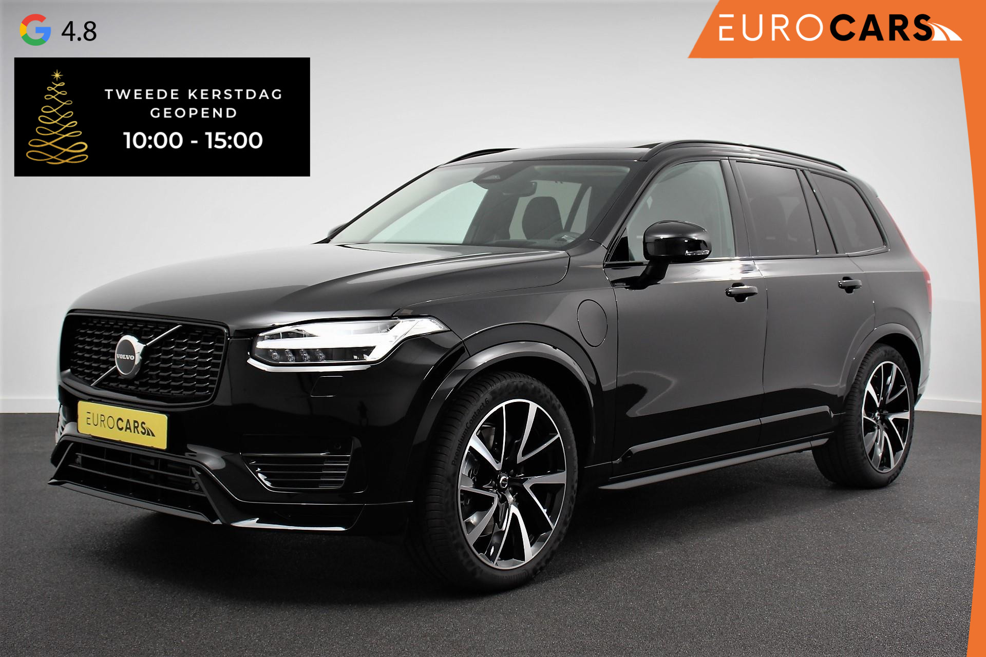 Volvo XC90 2.0 T8 455pk Recharge AWD Ultimate Dark | Leder | Panorama-schuifdak | Navigatie | Harman Kardon | Electrisch bedienbare achterklep | Camera