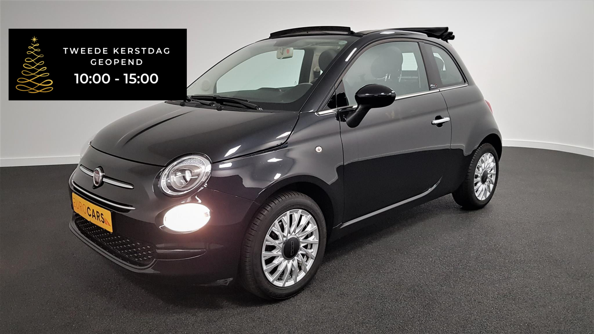 Fiat 500C 1.2 Automaat Lounge | Lederen Bekleding | Climate Control | Parkeer sensoren | Lichtmetalen Velgen #