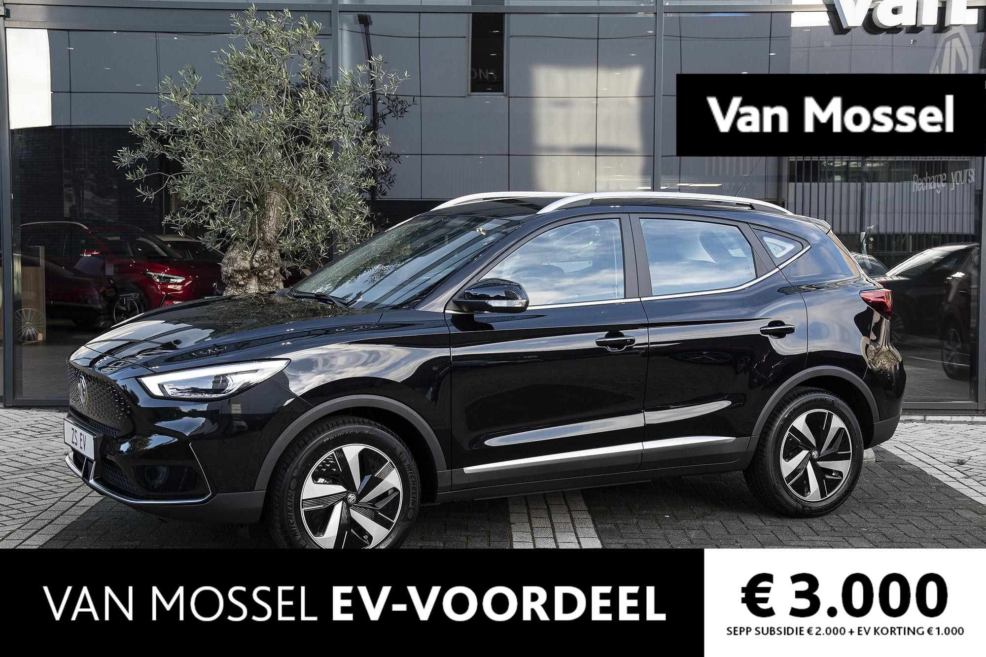 MG ZS-EV Long Range Comfort 70 kWh ACTIE voorraad registratiekorting / Subsidie particulier € 2.000,=