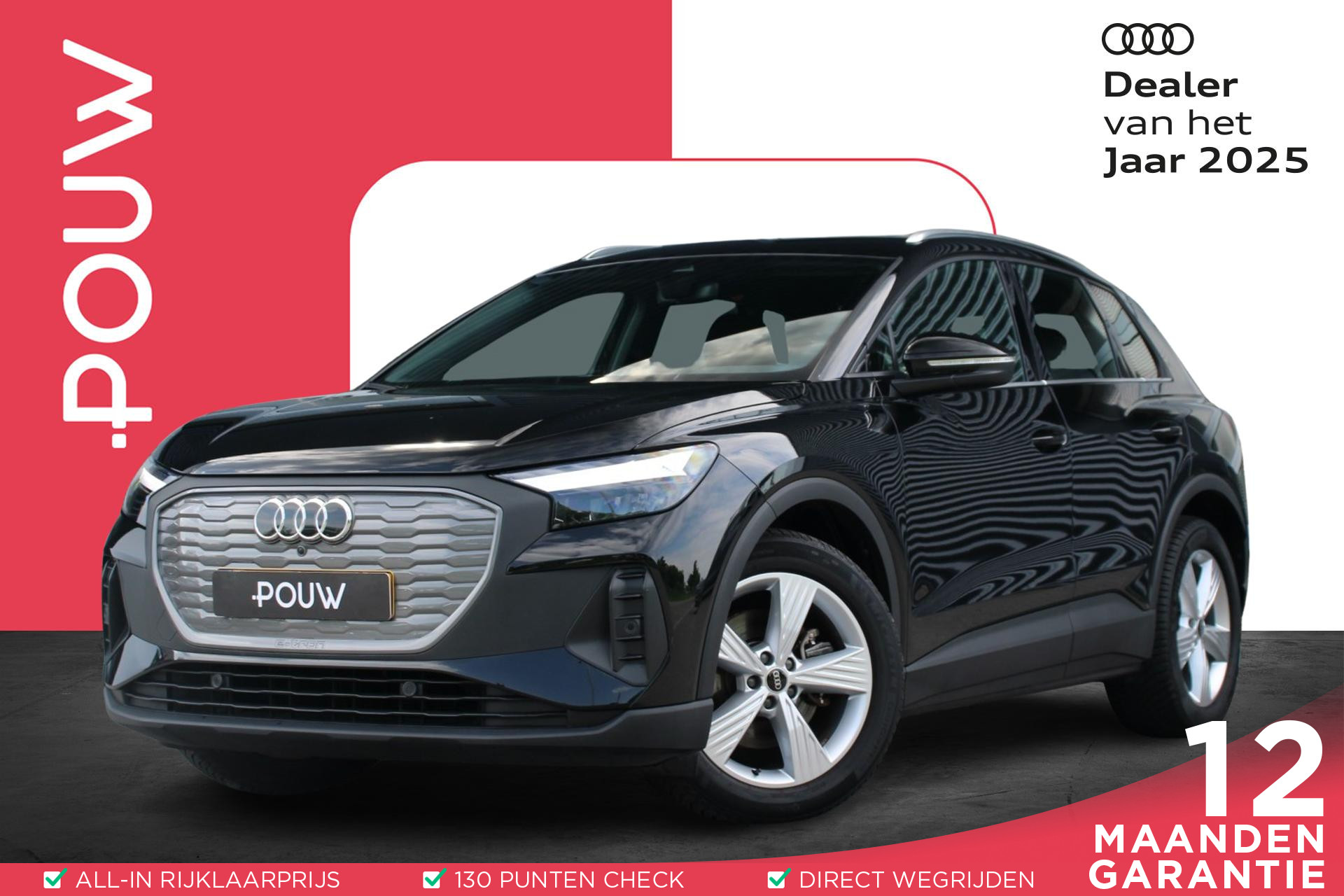 Audi Q4 e-tron 35 170pk Edition 55 kWh | Adaptieve Cruise | Apple Carplay/Android Auto | Stoelverwarming | Parkeerhulp Plus