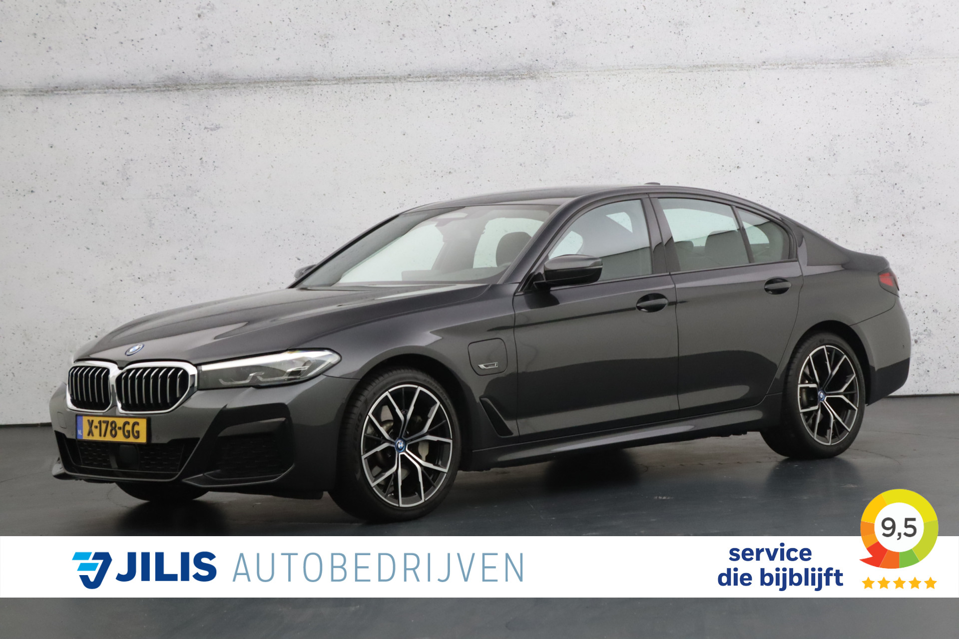 BMW 5 Serie 530e High Executive | M sport | Lederen bekleding | Apple carplay | Xenon verlichting
