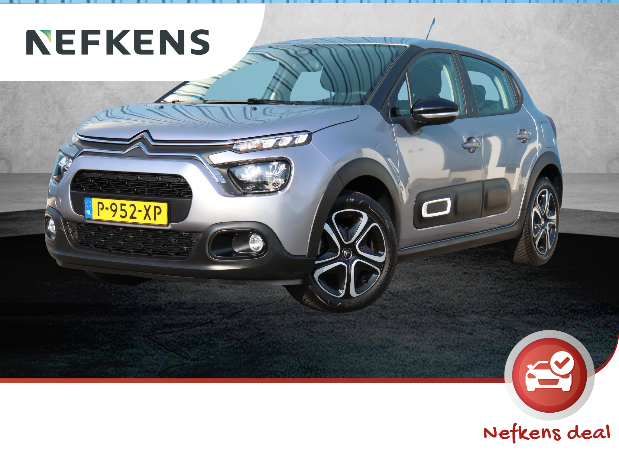 Citroën C3 1.2 85PK Feel | ClimateControl | LED Verlichting | CruiseControl | Isofix | AppleCarPlay/AndroidAuto |