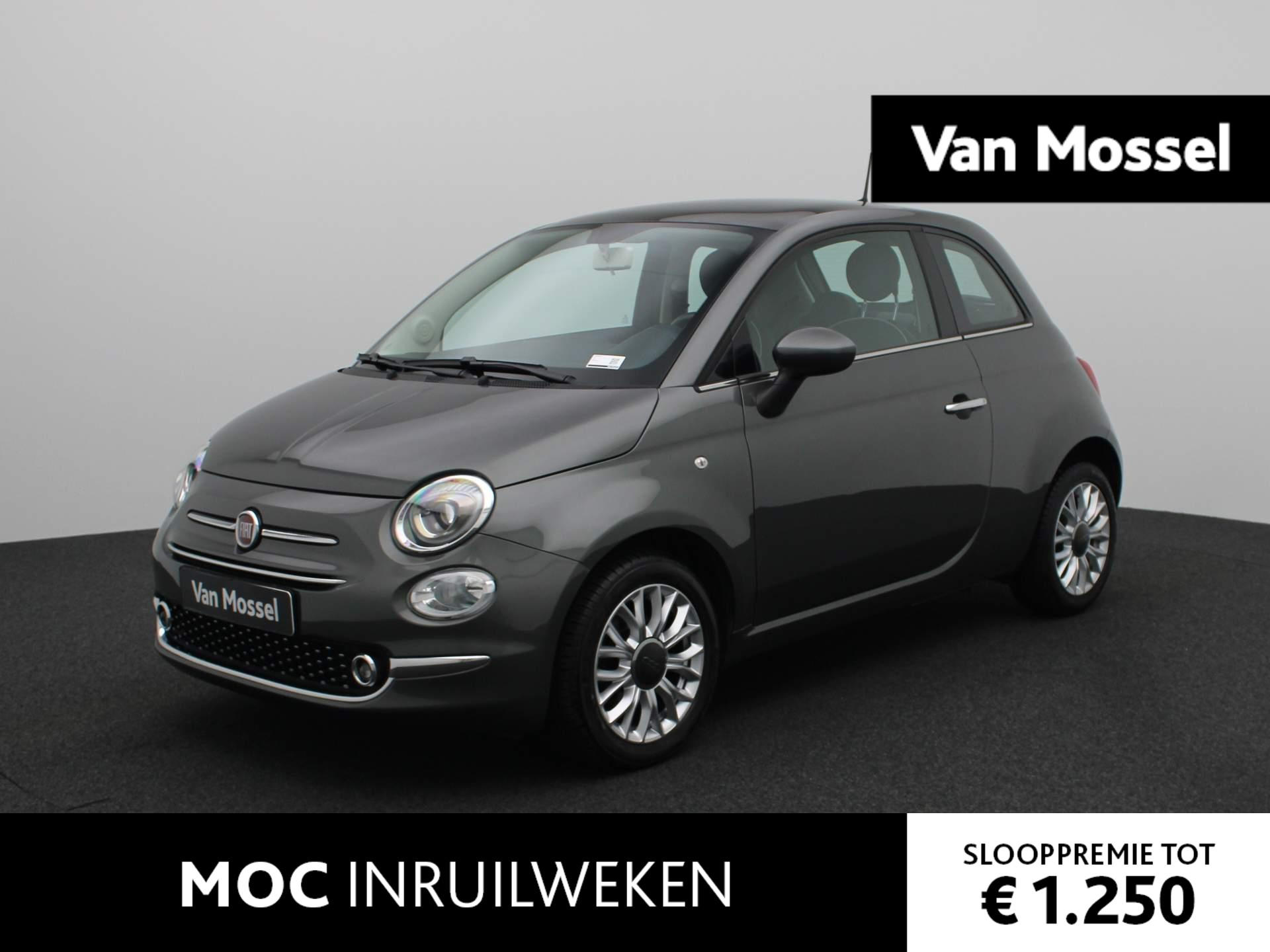 Fiat 500 1.2 Lounge | Navigatie | Airco | Bluetooth | Panoramadak | Cruise Control | Lichtmetalen Velgen | DAB | Automatische Verlichting | LED Dagrijverlichting |