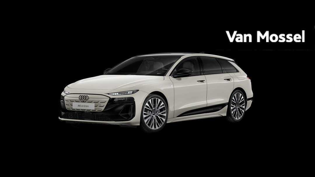 Audi A6 Avant e-tron Advanced edition performance 100 kWh 367 PK | Nu tijdelijk e-premie €2.000,- | S-line exterieur | Automaat | Panoramadak | Tech Pro | Trekhaak | Winterpakket | Optiekpakket zwart | Audi Phone Box | Leder | Privacy glas |