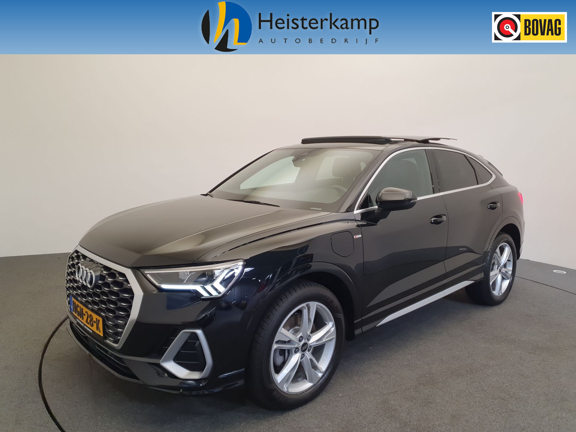 Audi Q3 Sportback 45 TFSI e 245pk S-Line S-Tronic Wegklapbare trekhaak, Panoramadak, Camera