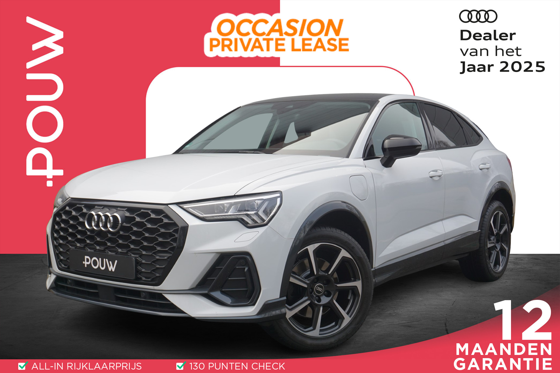 Audi Q3 Sportback 45 TFSIe 245pk PHEV | Panoramadak | Camera | Leder | Matrix LED
