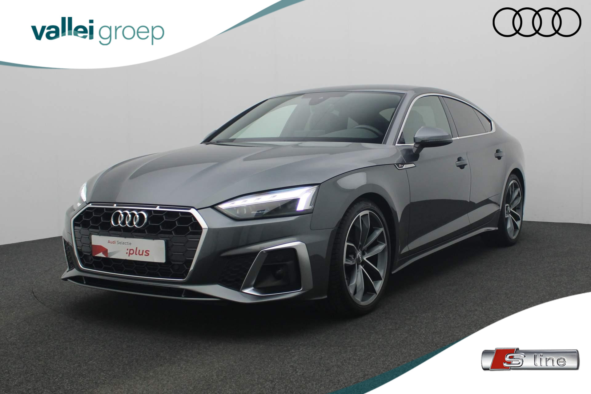 Audi A5 Sportback 40 TFSI 190PK S-tronic Launch edition Sport / S edition | Matrix LED | Camera | Sportonderstel | Leder/alcantara | Stoelverwarming | Navi | ACC