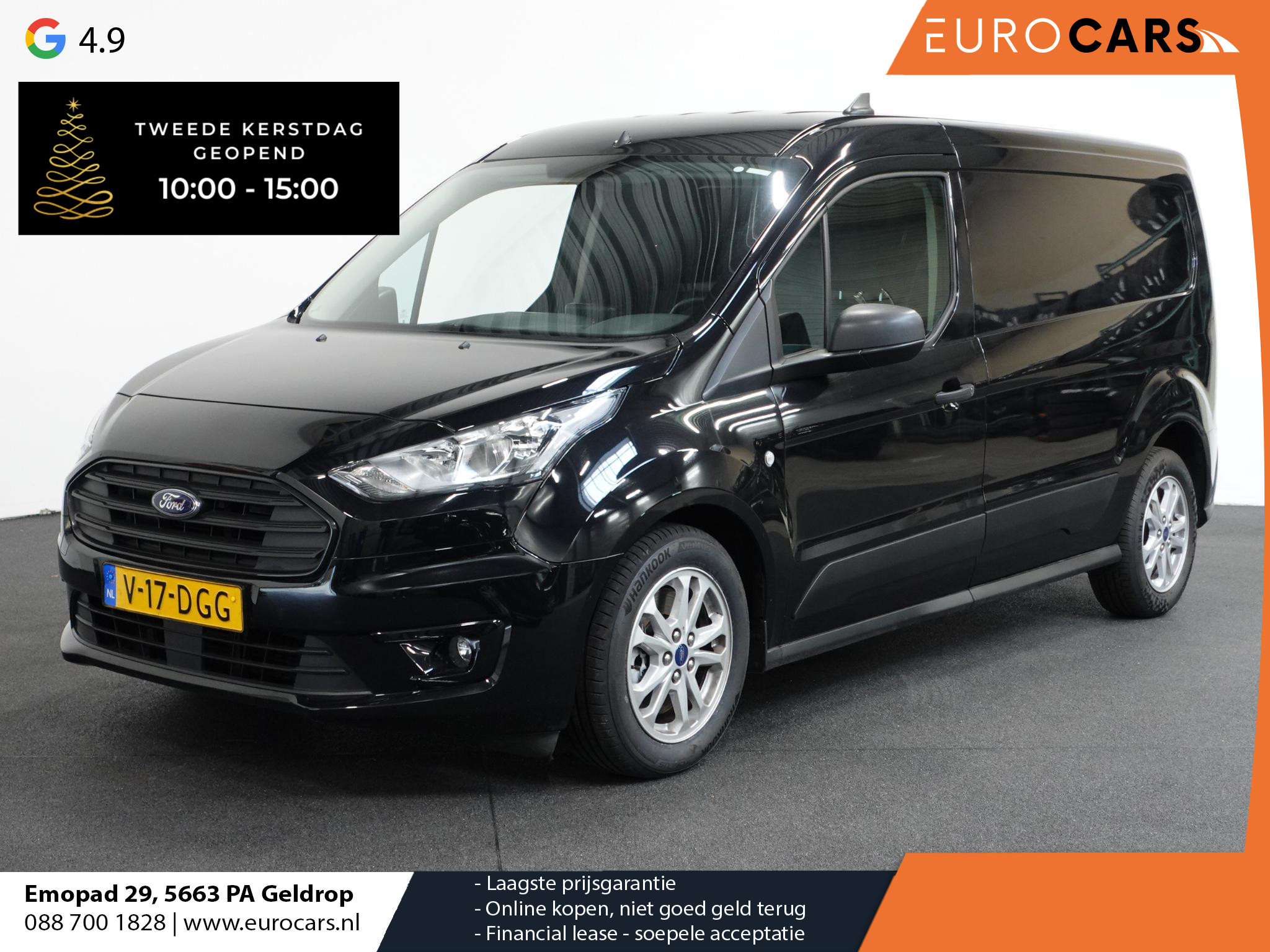 Ford Transit Connect 1.5 EcoBlue L2 Trend Automaat Navi Airco PDC Cruise Control 3Zits Camera DAB+