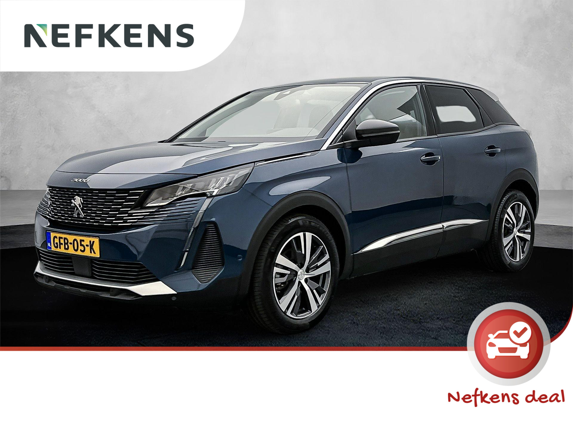 Peugeot 3008 SUV Allure Pack Business 130pk Automaat | Navigatie | Achteruitrijcamera | Climate Control | Keyless | Stoelverwarming | Dodehoeksensor | Parkeersensoren v+a | Cruise Control | Led koplampen | Apple Carplay / Android Auto | Bluetooth | DAB+ radio | Donker getint glas | 18" lichtmetalen velgen |