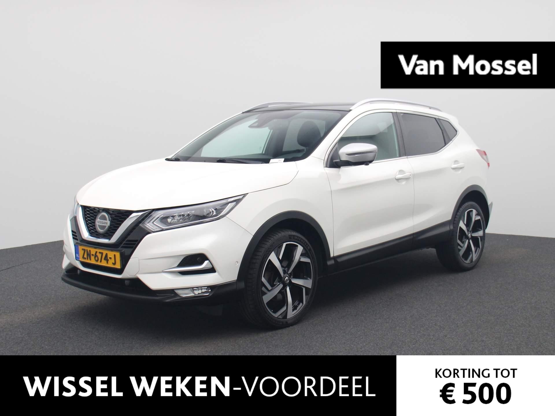 Nissan QASHQAI 1.2 Tekna + | Leder | Navi | ECC | Pano | LMV | LED | Cam |