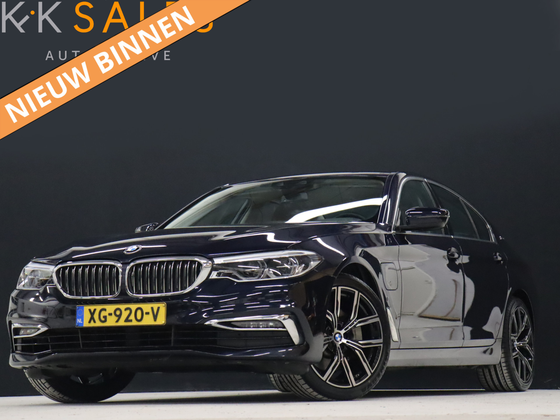 BMW 5 Serie 530e iPerformance High Executive [ELEK STOELEN, SPORTSTOELEN, CRUISE CONTROL, BLUETOOTH, STOELVERWARMING, VOL LEDER, NAVIGATIE, NIEUWSTAAT]