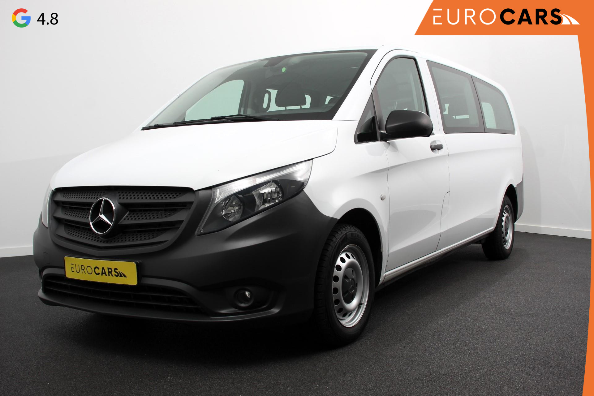 Mercedes-Benz Vito Tourer 114 CDI Automaat Pro Extra Lang incl. BTW en BPM 8 persoons | Navigatie | Airco | Cruise Control |