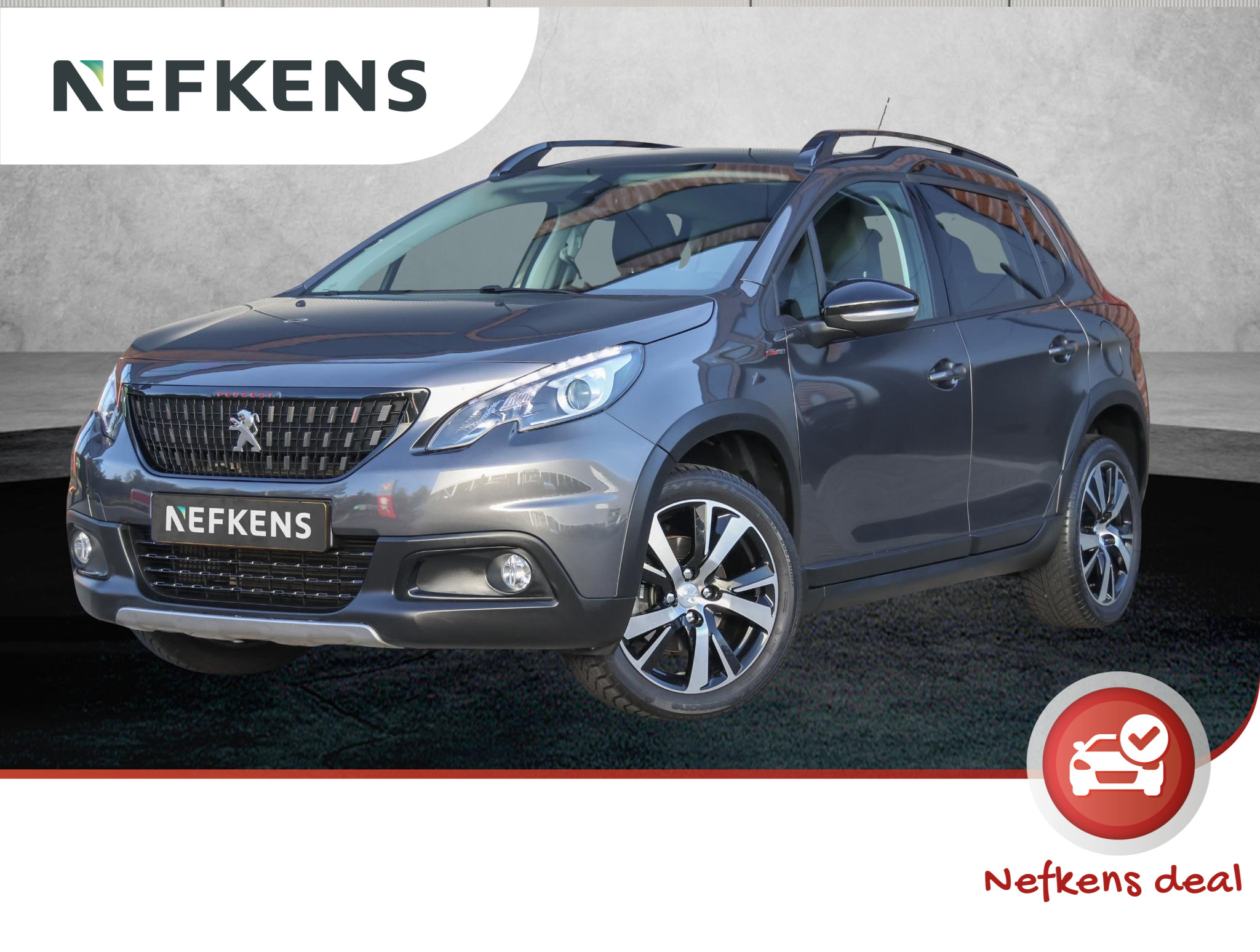 Peugeot 2008 110pk P.T. GT-Line (AUTOM./Glazendak/S.stoelen/17"LMV/AppleCarPlay/ALLseason)