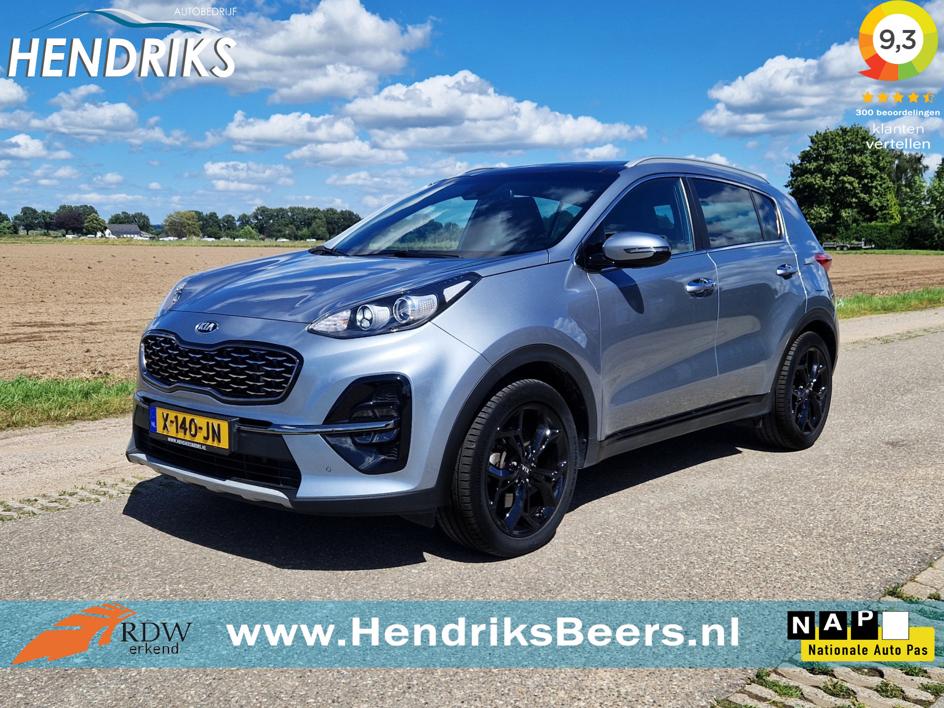 Kia Sportage 1.6 CRDi MHEV GT-Line - 136 Pk - Euro 6 - Navi - Leder - Stoelverwarming - Panorama