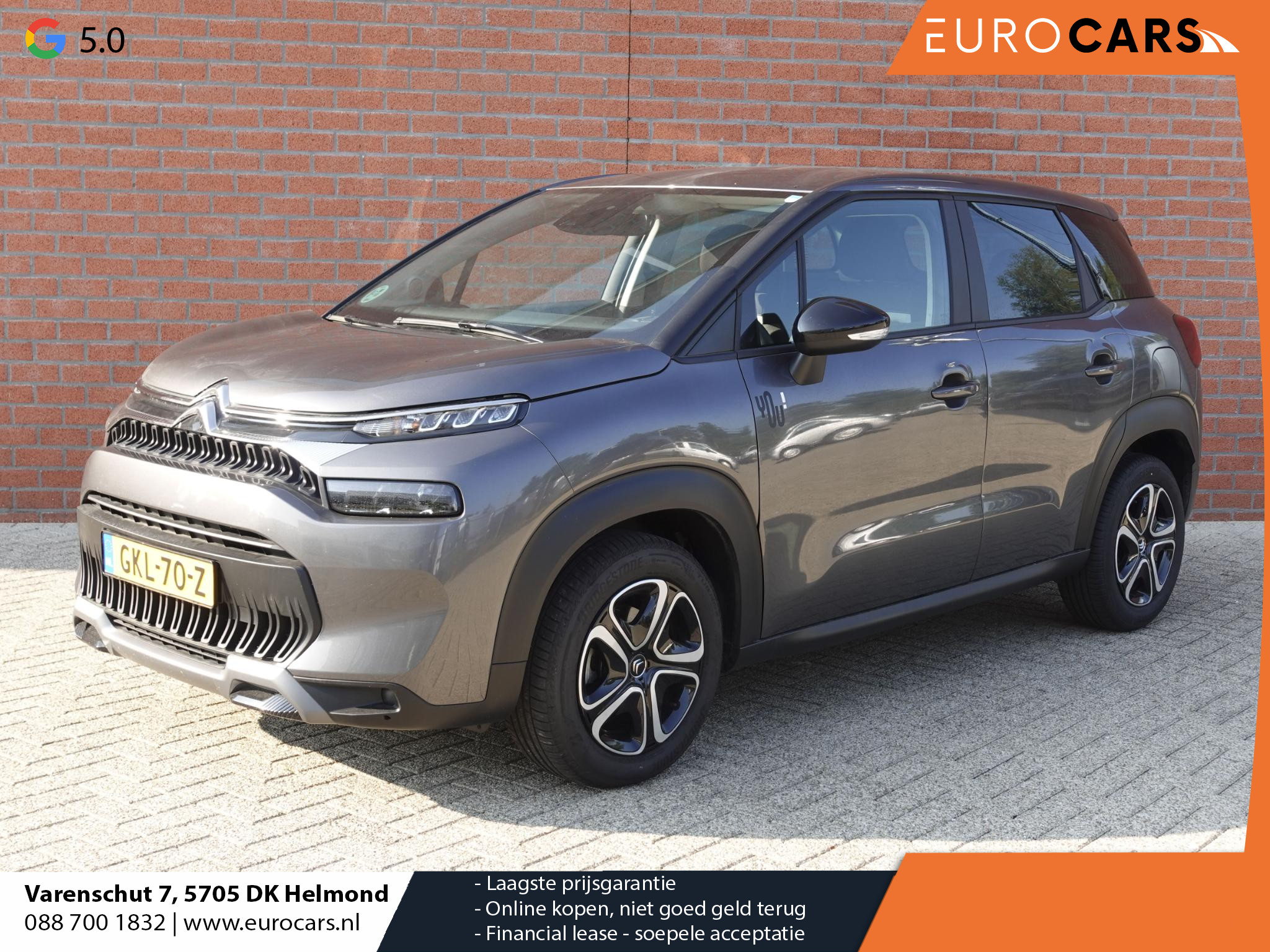 Citroën C3 Aircross 1.2 PureTech 110pk You Navigatie | Apple Carplay/Android Auto | Climate Control | Cruise Control | Dab | Parkeer sensoren