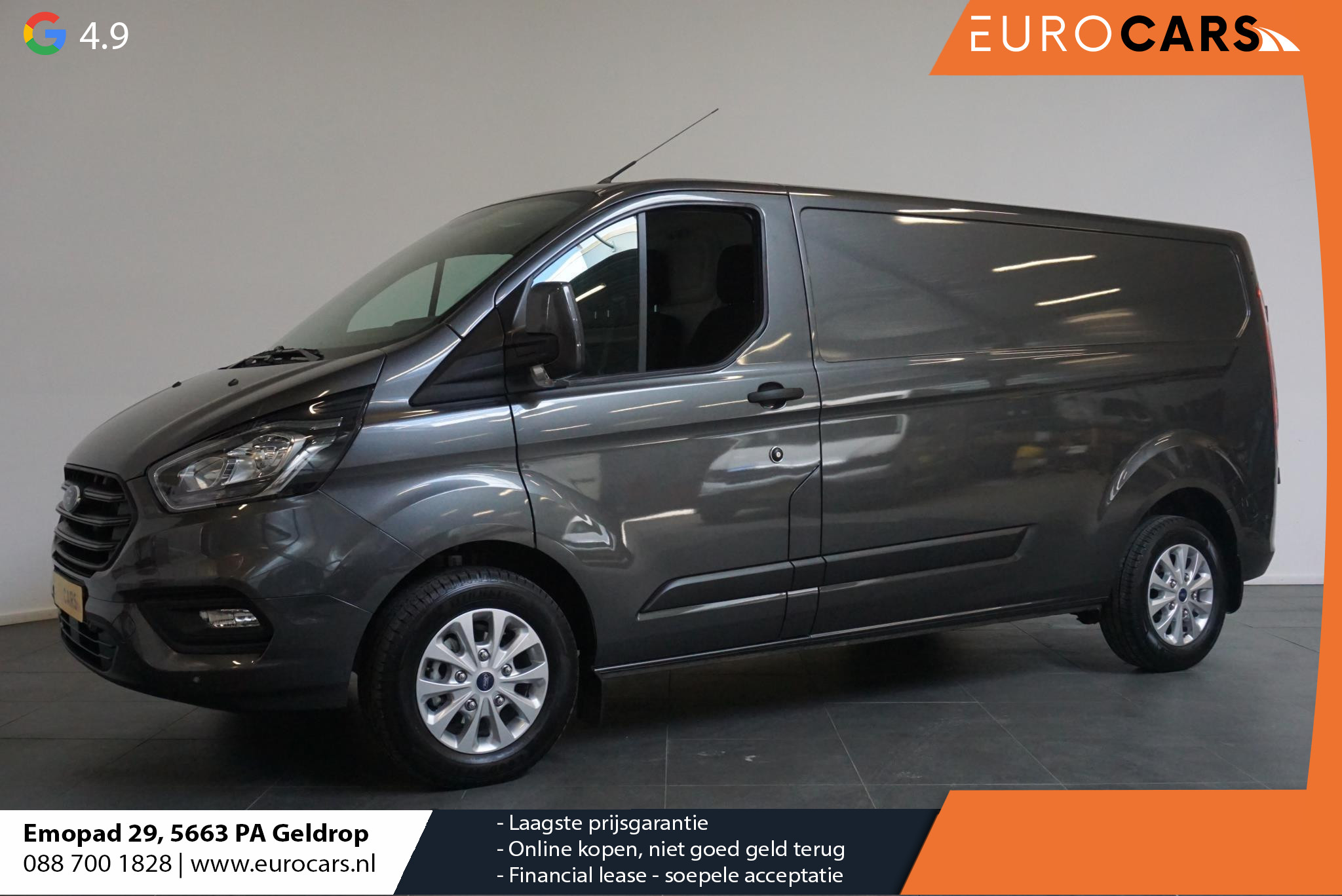 Ford Transit Custom 300 2.0 TDCI L2H1 Trend Automaat Airco Navi Cruise Camera Parkeersensoren