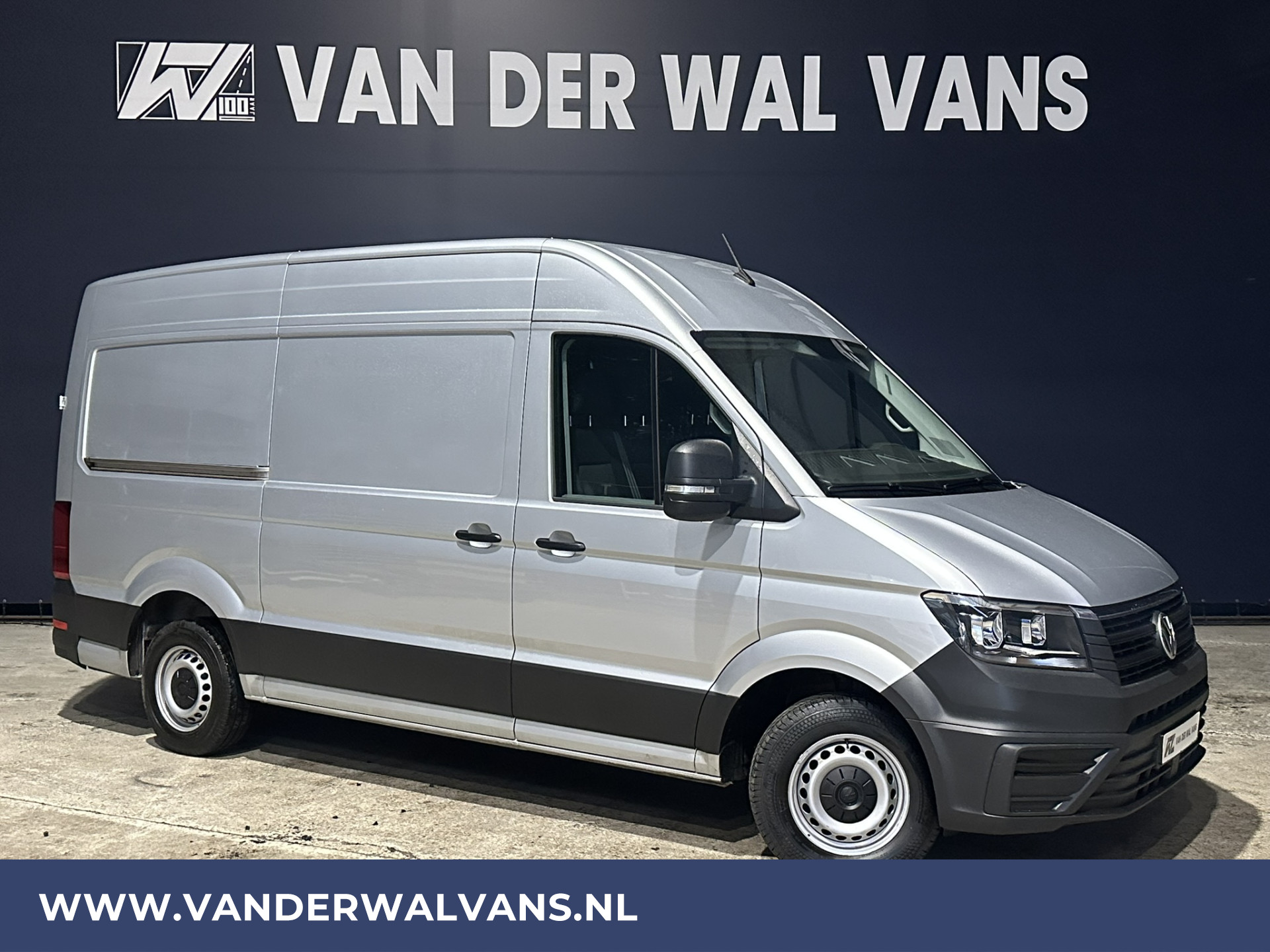 Volkswagen Crafter 2.0 TDI 141pk L3H3 L2H2 Euro6 Airco | Navigatie | Apple Carplay | Cruisecontrol Android Auto, Bijrijdersbank, 3000kg trekvermogen