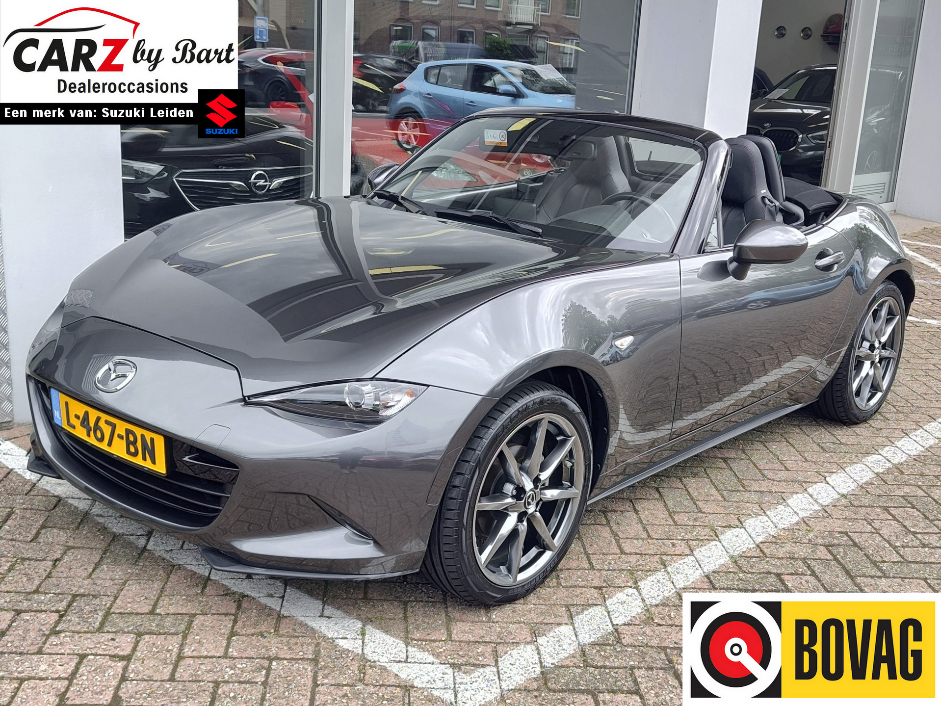 Mazda MX-5 1.5 SKYACTIV-G 132 GT-M Leder | Navi | Stoelverwarming