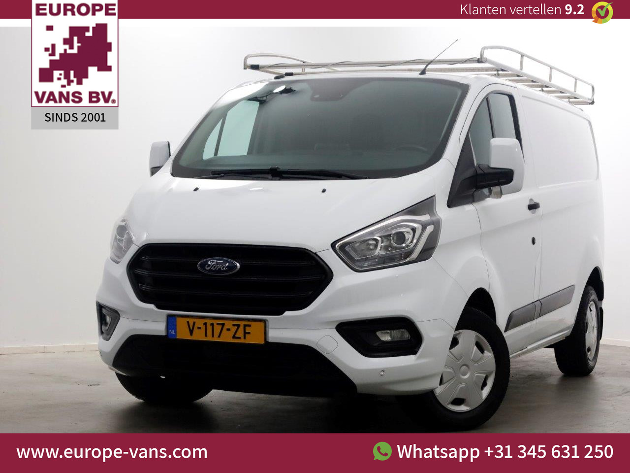 Ford Transit Custom 2.0 TDCI E6 L1H1 Trend Airco/Navi/Imperiaal 04-2019