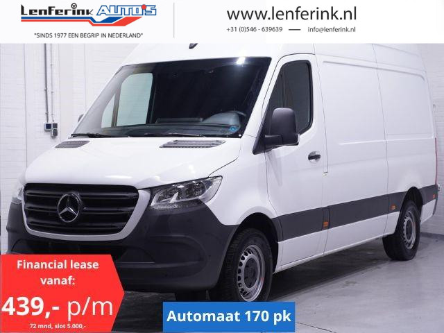 Mercedes-Benz Sprinter 317 CDI 170 pk L2H2 Automaat va 399,- p/mnd Airco, Apple Carplay, Camera, Laadruimte Pakket, PDC V+A, 3-Zits