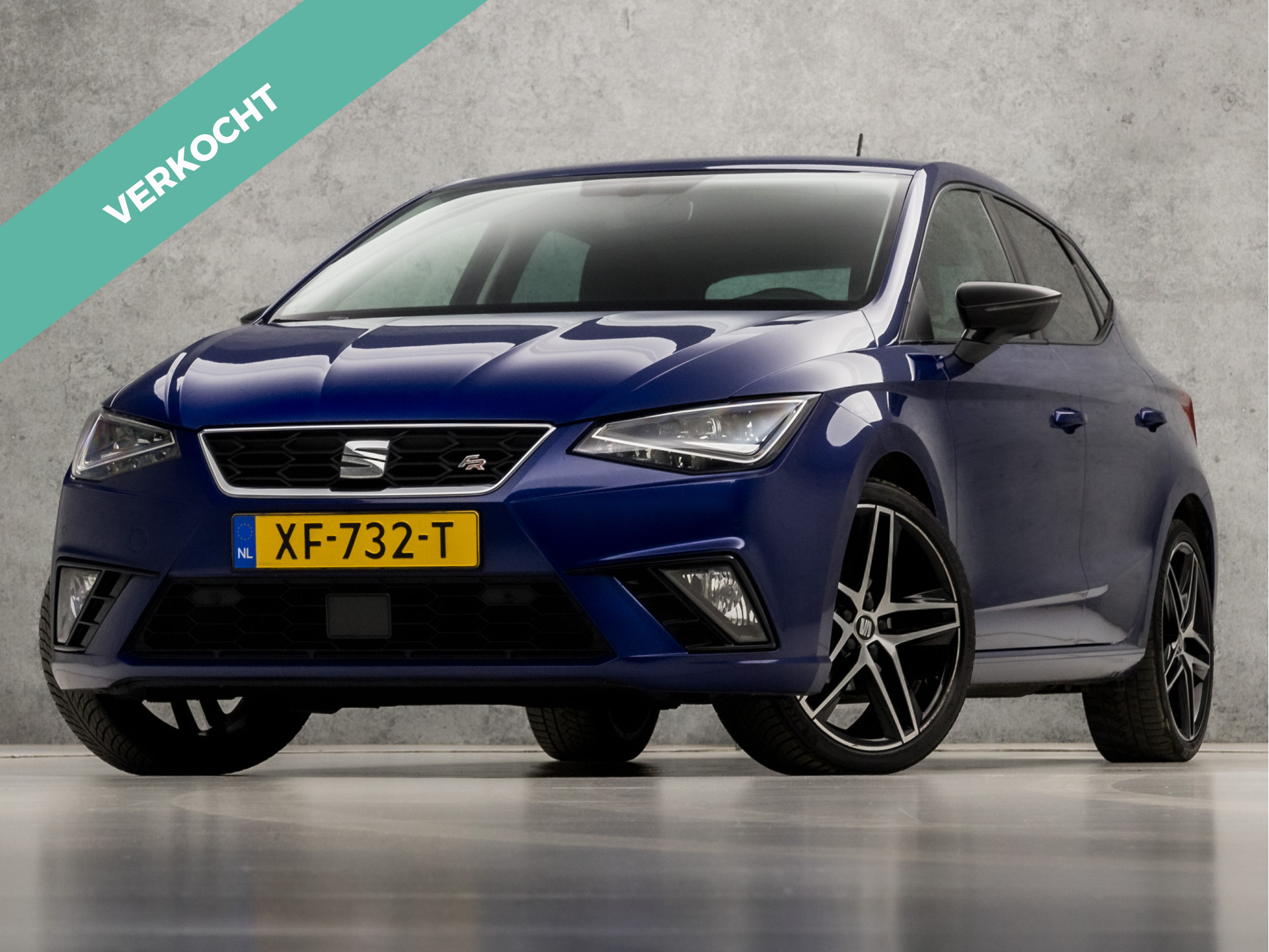 SEAT Ibiza 1.0 TSI FR Sport (APPLE CARPLAY, GROOT NAVI, CAMERA, LED KOPLAMPEN, KEYLESS START, MODE KNOP, SPORTSTOELEN, ADAPTIVE CRUISE, GETINT GLAS, NIEUWSTAAT)