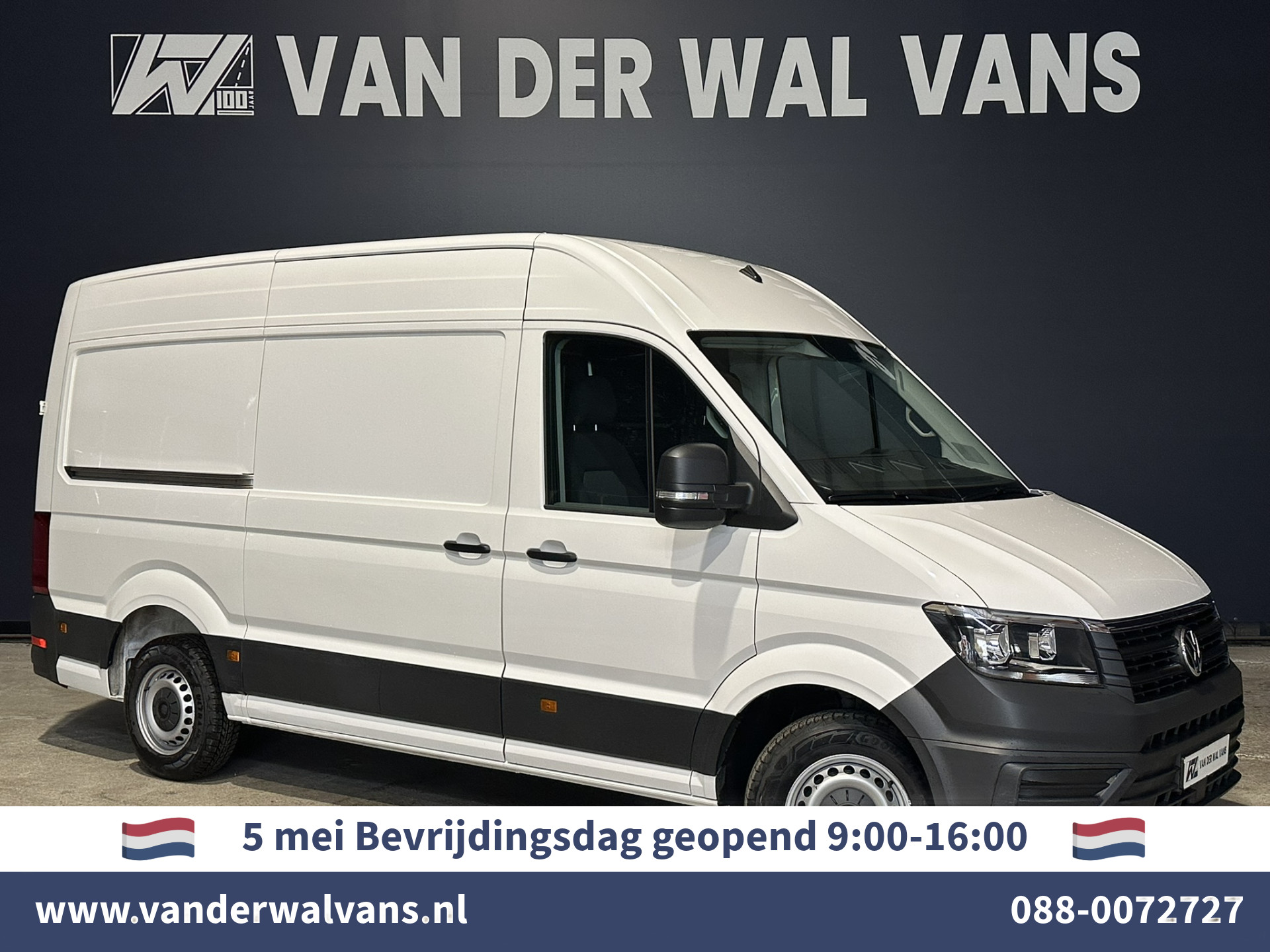 Volkswagen Crafter 2.0 TDI 141pk L3H3 L2H2 Euro6 Airco | Camera | Apple Carplay | Cruisecontrol | Chauffeursstoel Android Auto