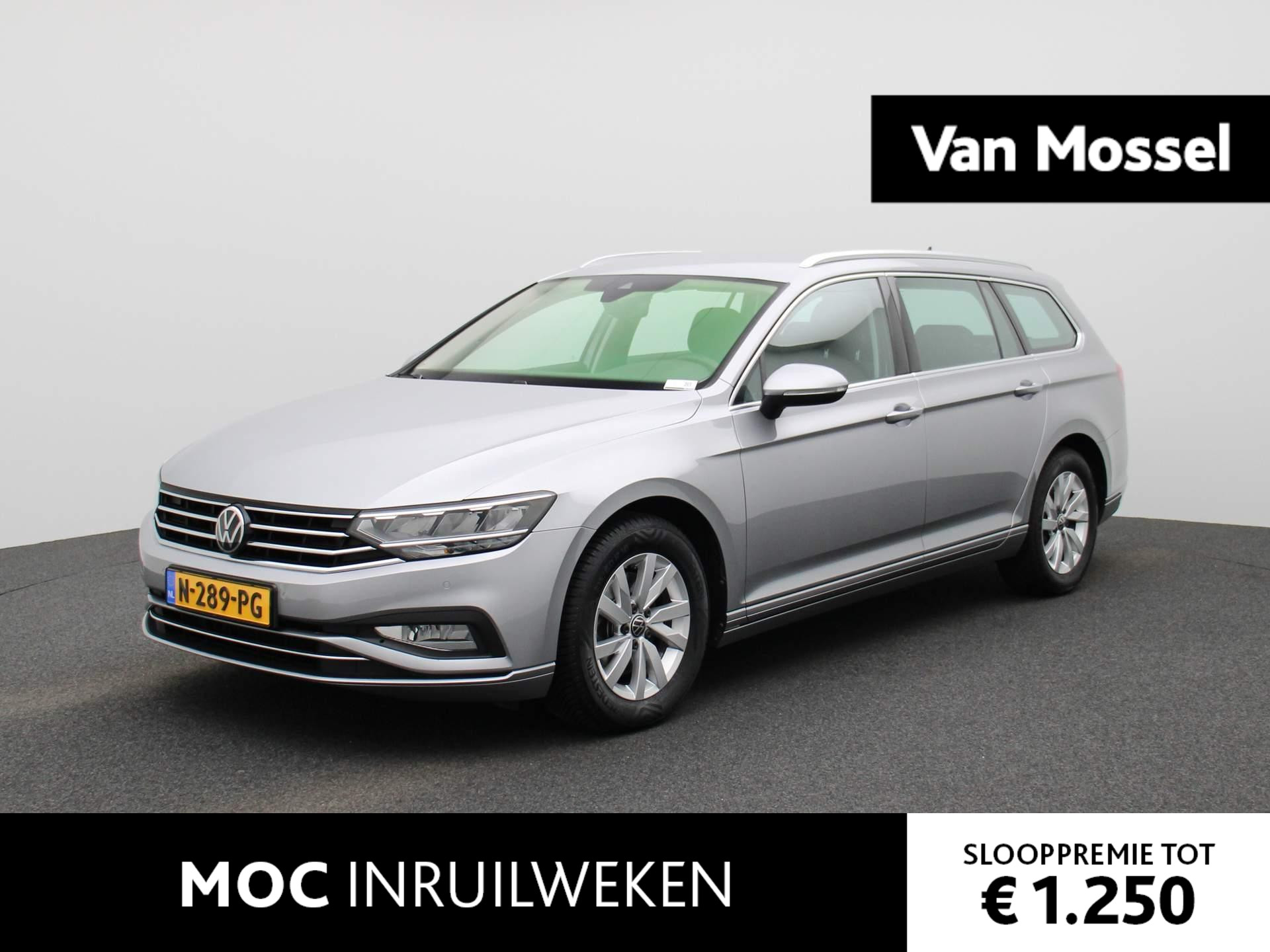 Volkswagen Passat Variant 1.5 TSI Business | ACHTERUITRIJCAMERA | VIRTUAL COCKPIT | NAVIGATIE | ADAPTIVE CRUISE CONTROL | CLIMATE CONTROL | PARKEERSENSOREN VOOR + ACHTER | LED VERLICHTING |