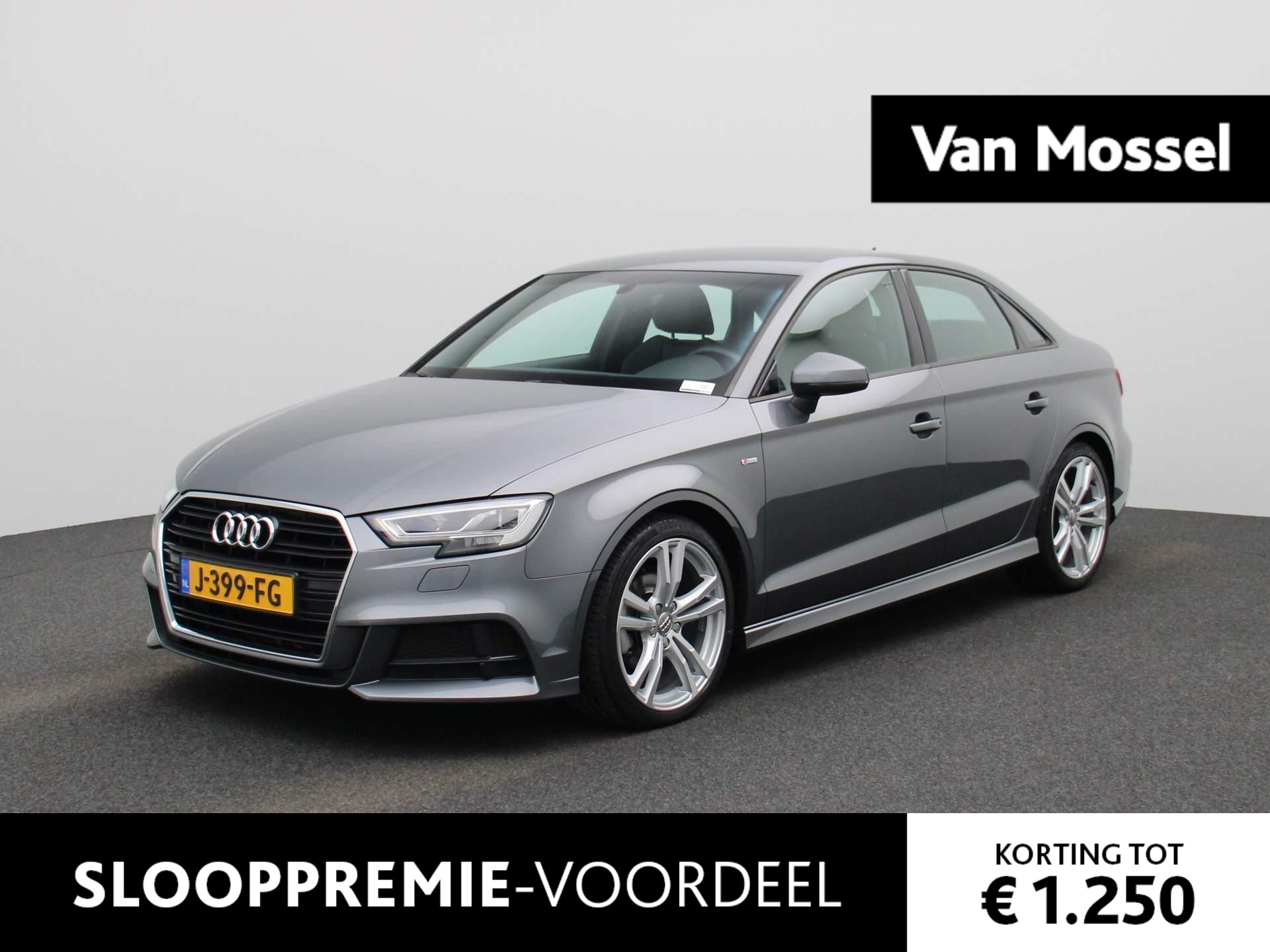 Audi A3 Limousine 35 TFSI CoD Advance Sport 2x S-Line | Automaat | Climate control | Stoel verwarming | Navigatie | Virtual cockpit | Half leder | Parkeer sensoren