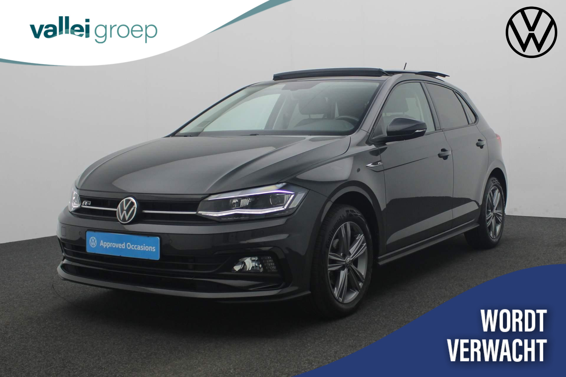 Volkswagen Polo 1.0 TSI 95PK DSG Highline - Origineel NL | R-Line ext. | Pano | Trekhaak | Full LED | Navi | Camera | Virtual Cockpit | 16 inch | ACC | Apple Carplay / Android Auto