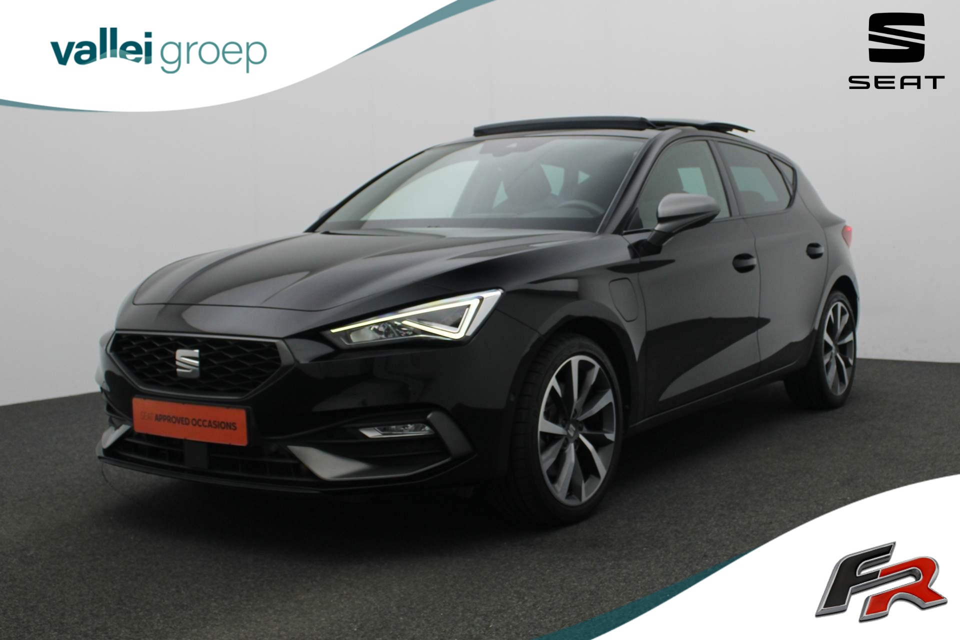 SEAT Leon 1.4 TSI 204PK DSG eHybrid PHEV FR | Pano | Adaptief onderstel | Keyless | Leder/alcantara | Navi | Full LED | Camera | 18 inch | ACC