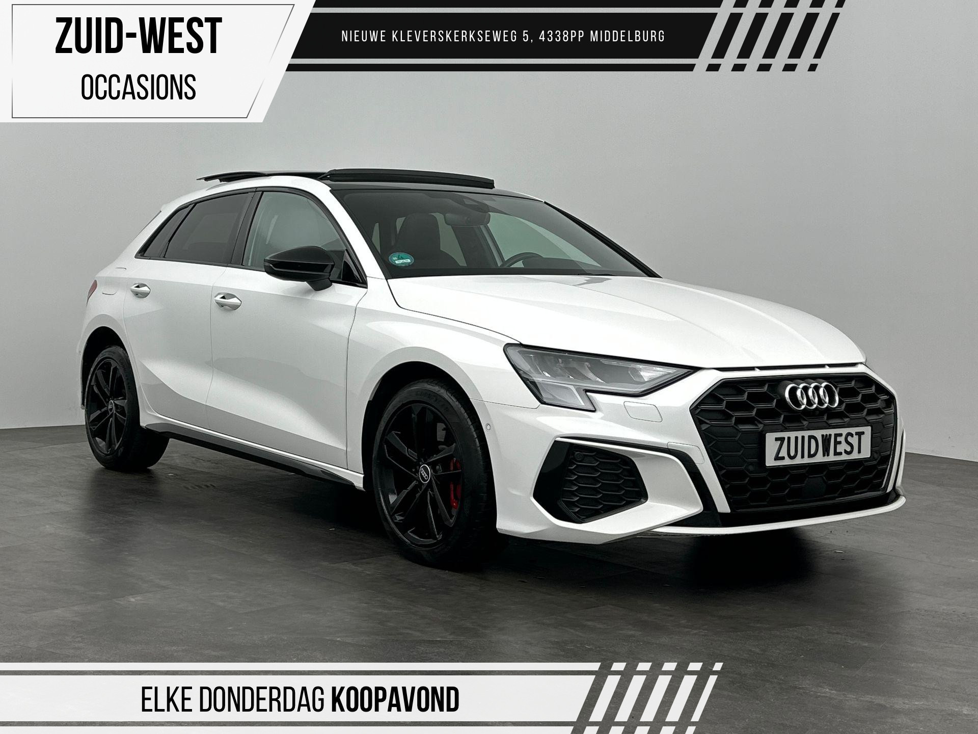 Audi A3 Sportback 45 TFSI e S-Line Pano Camera Carplay ACC Lane