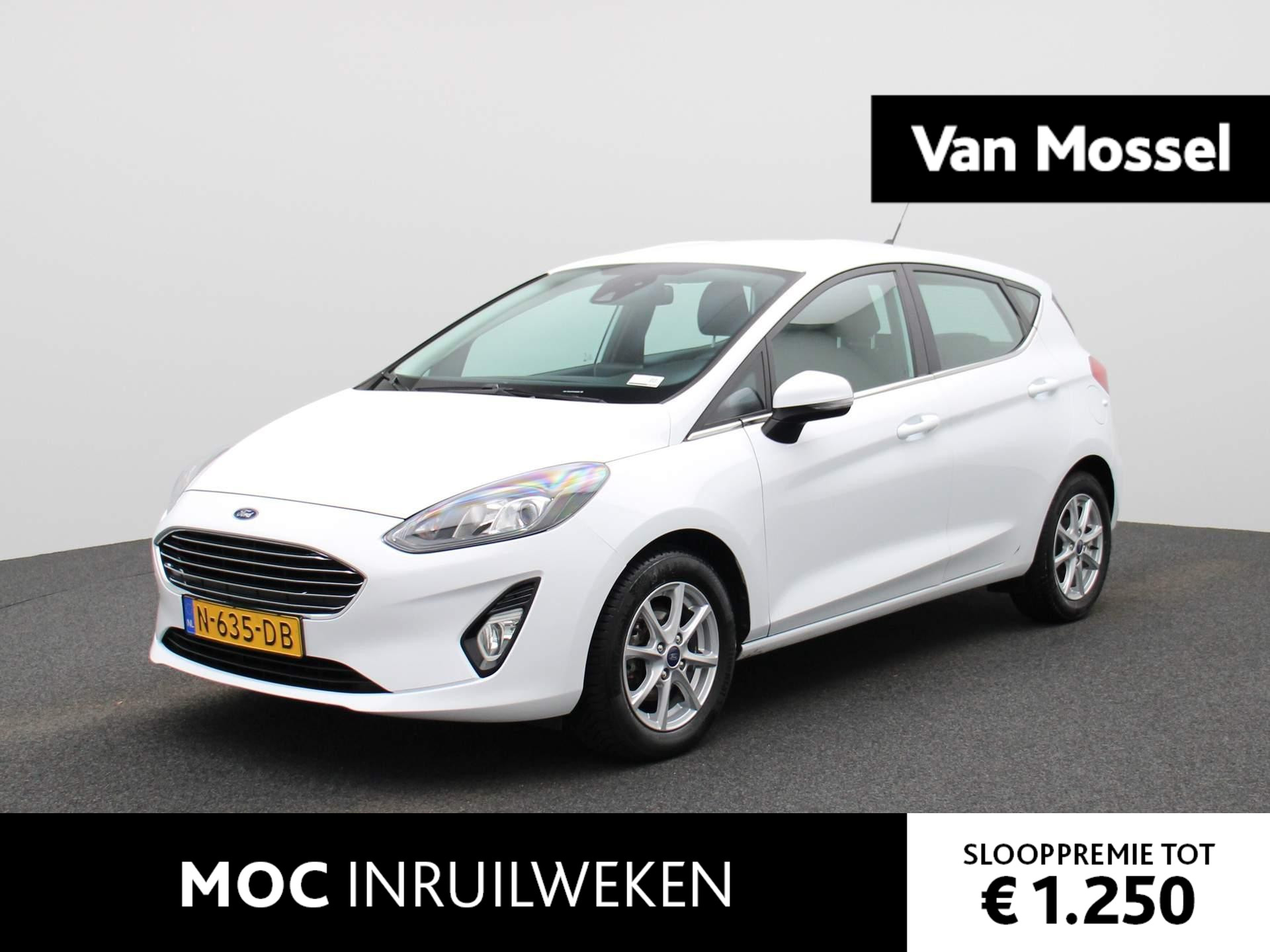 Ford Fiesta 1.0 EcoBoost Hybrid Titanium | AIRCO | NAVIGATIE | CRUISE CONTROL | LED VERLICHTING | PARKEERSENSOREN ACHTER |