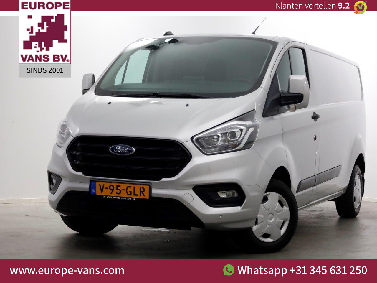 Ford Transit Custom 2.0 TDCI 130pk L2H1 Trend/ Airco/LED/CarPlay 12-2022