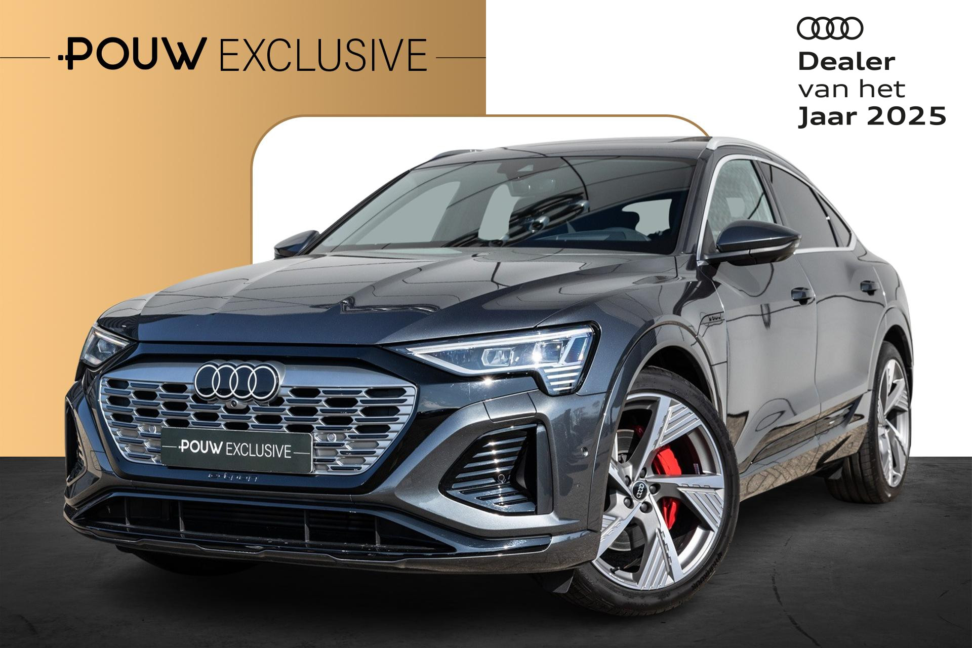 Audi Q8 Sportback e-tron 55 408pk quattro S Edition 115 kWh | Panoramadak | Memory | Adaptieve Cruise| 360 Camera