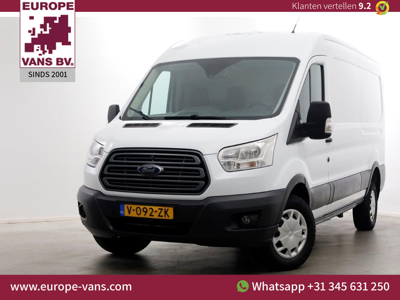 Ford Transit 350 2.0 TDCI 130pk RWD L3H2 Trend Airco/Camera/Navi Trekhaak 2800kg 05-2019