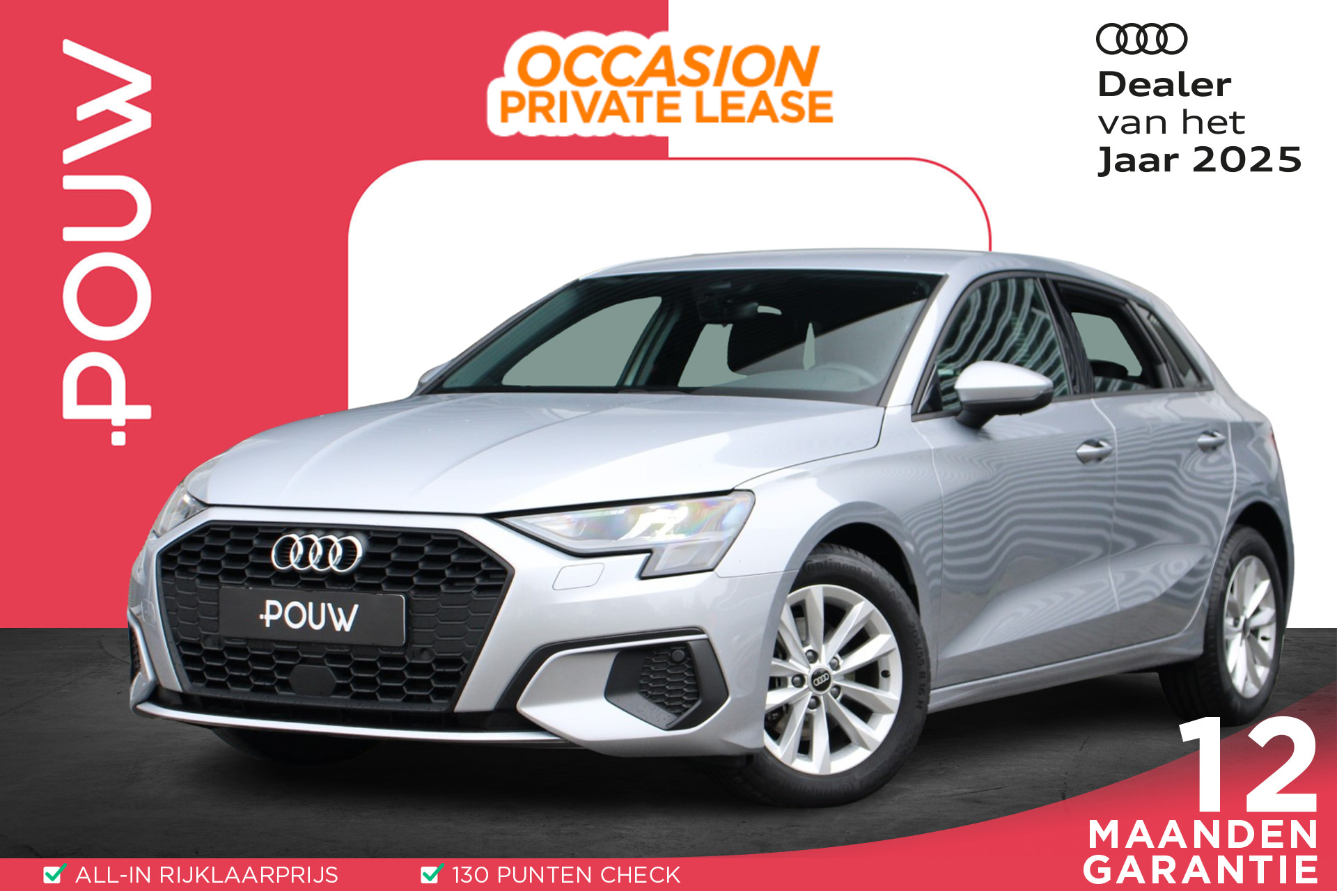 Audi A3 Sportback 30 TFSI 110pk Pro Line | Apple Carplay/Android Auto | Adaptieve Cruise | Navigatie Full Map