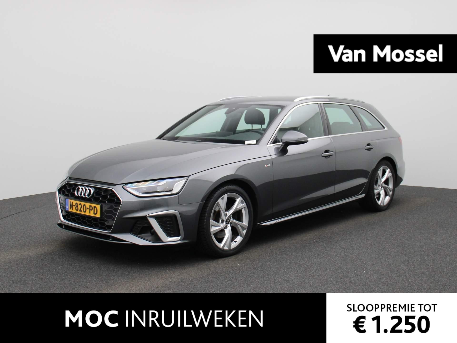 Audi A4 Avant 35 TFSI S edition | 150PK | Half-Leder | Navigatie | Led-Koplampen | Apple Carplay / Android Auto | S-Line | Elektrische Achterklep | Virtual-Cockpit |