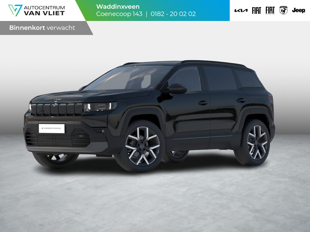 Jeep Compass First Edition 74 kWh | Adapt. Cruise | Camera | Carplay | 20" | Elektr. A-Klep | Navi | Winter Pack