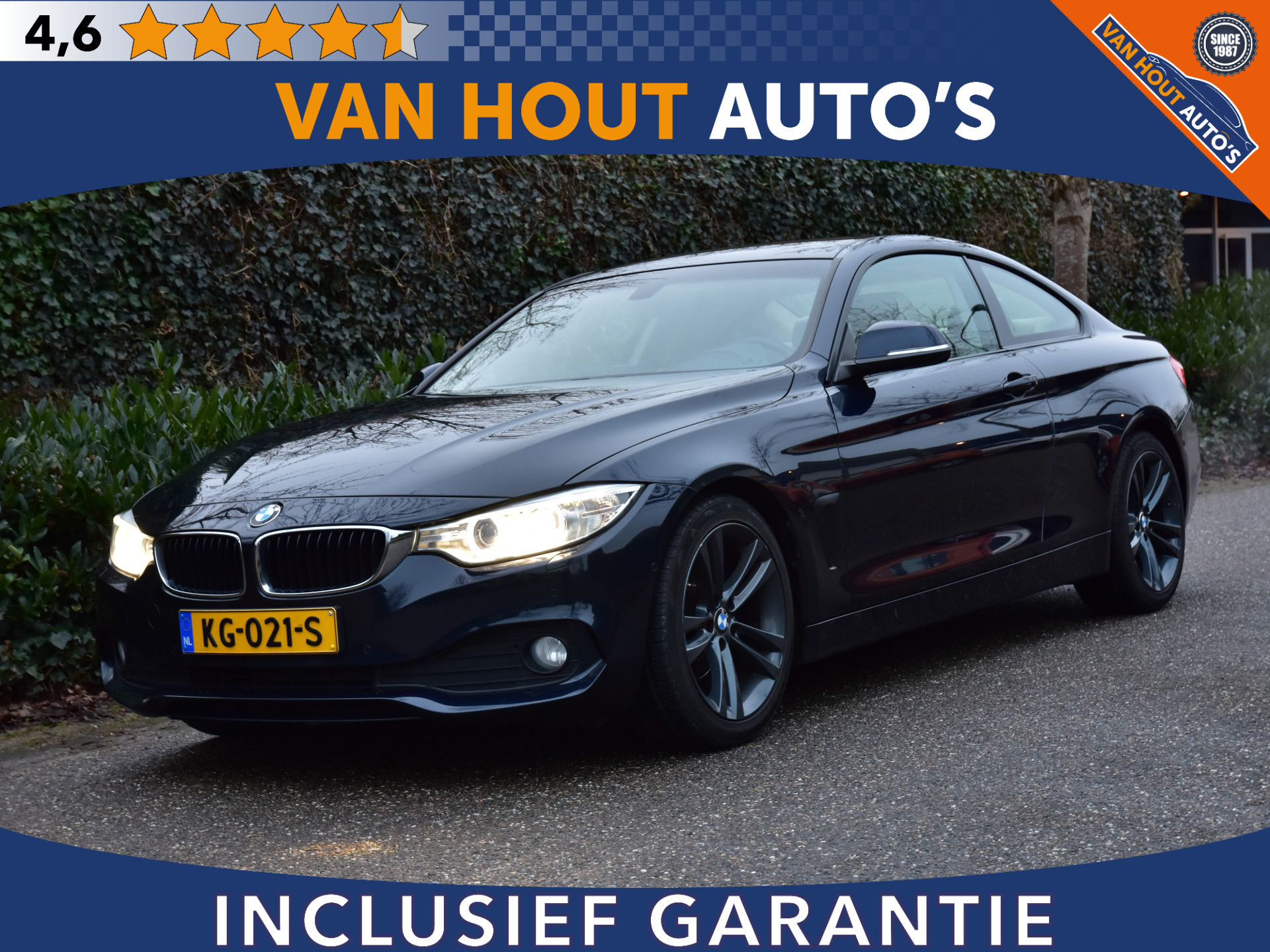 BMW 4 Serie Coupé 418d | NAVI | LEDER | CLIMA