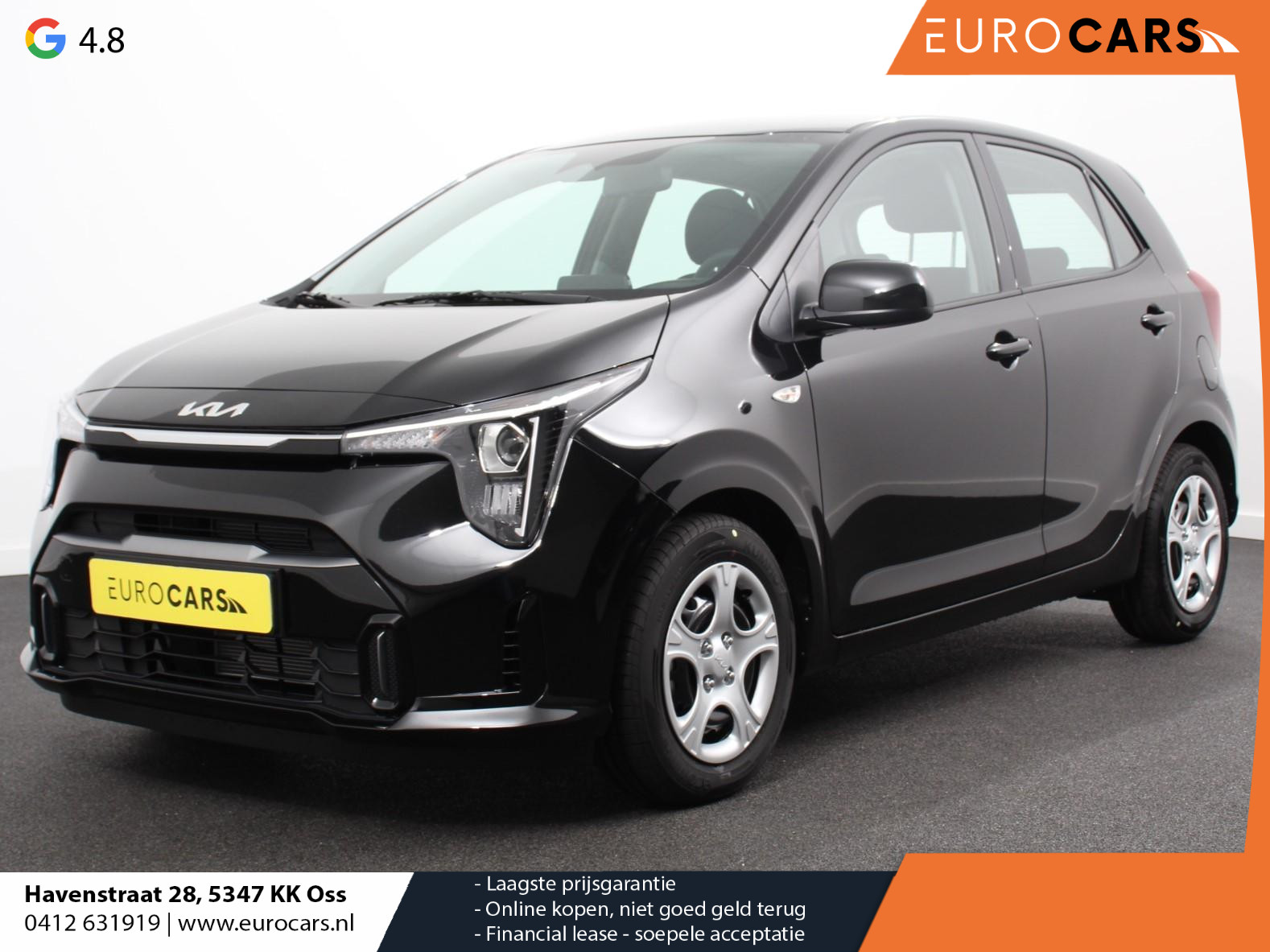 Kia Picanto 1.0 DPI DynamicLine Automaat | Navigatie | |Apple Carplay/Android auto | Airco | Camera | DAB | Bluetooth