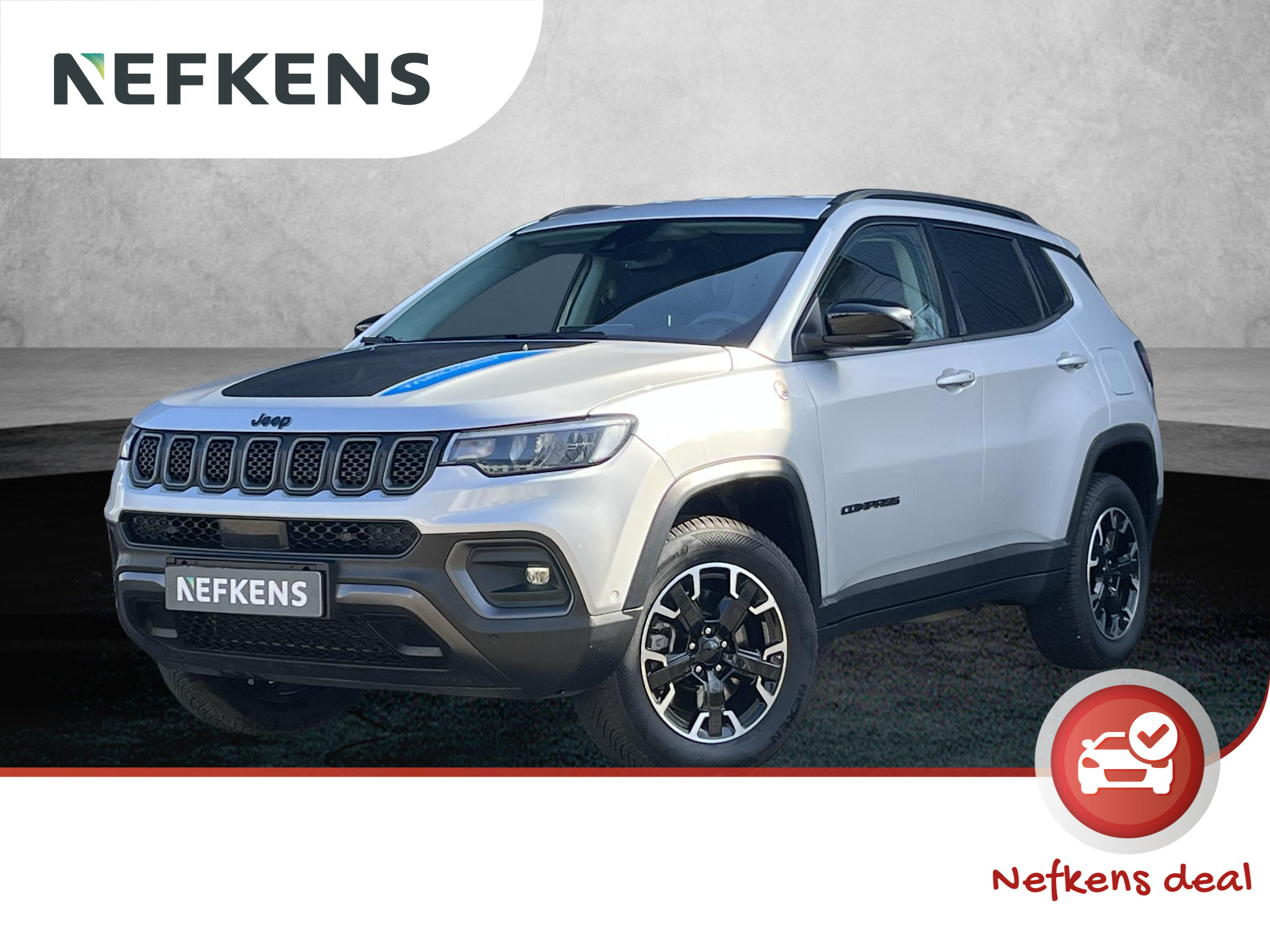 Jeep Compass 4XE 240pk Trailhawk Automaat | Plug-in Hybrid | Achteruitrijcamera | Navigatie