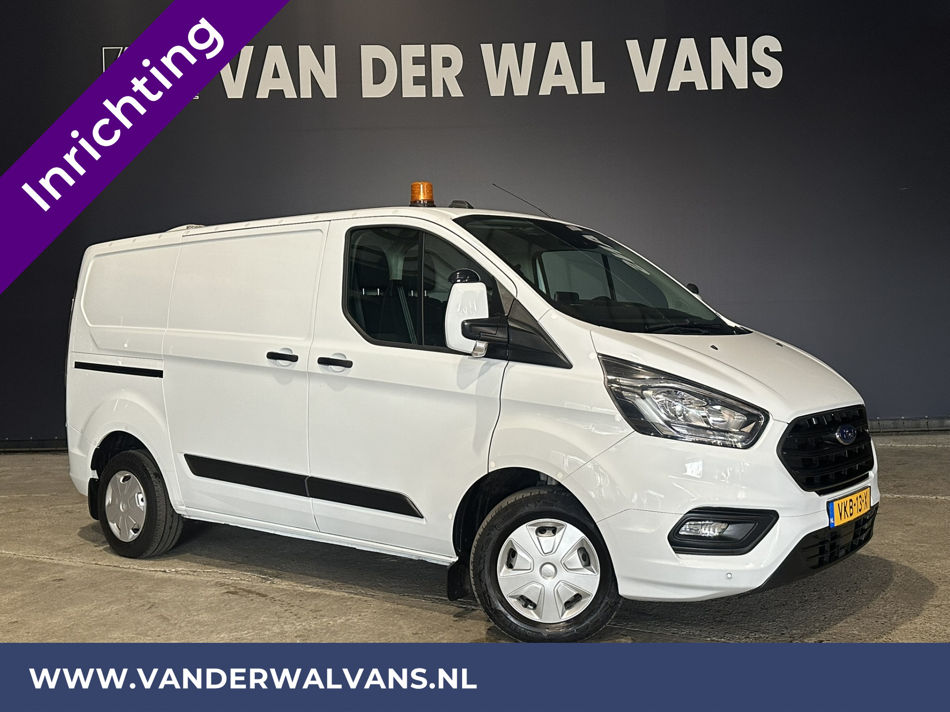 Ford Transit Custom 2.0 TDCI L1H1 inrichting Euro6 Airco | Omvormer | Camera | 2500kg Trekhaak cruisecontrol, parkeersensoren, bijrijdersbank, verwarmde voorruit