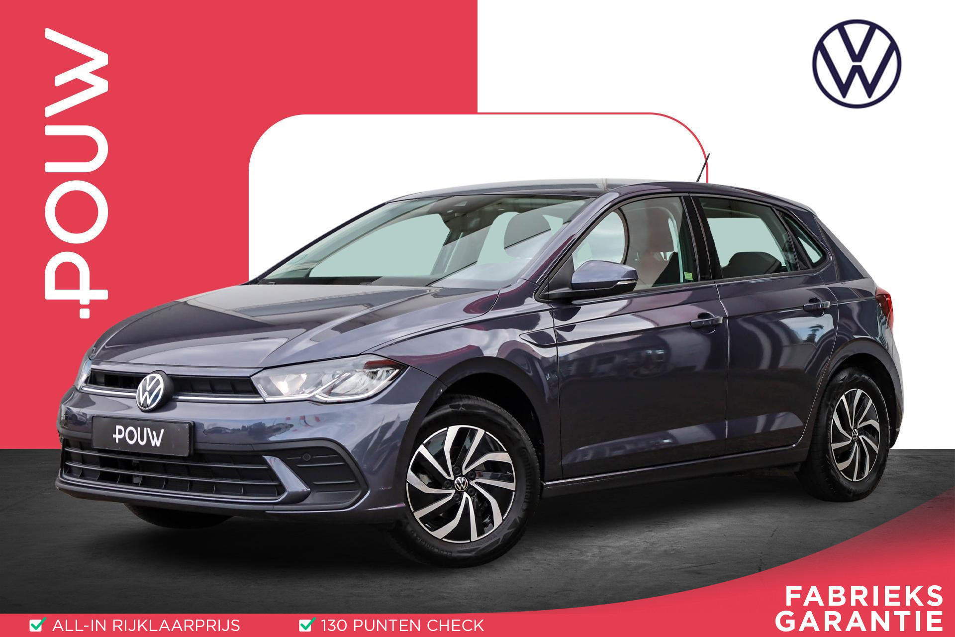 Volkswagen Polo 1.0 TSI 95pk Life | Achteruitrijcamera | Apple Carplay/Android Auto