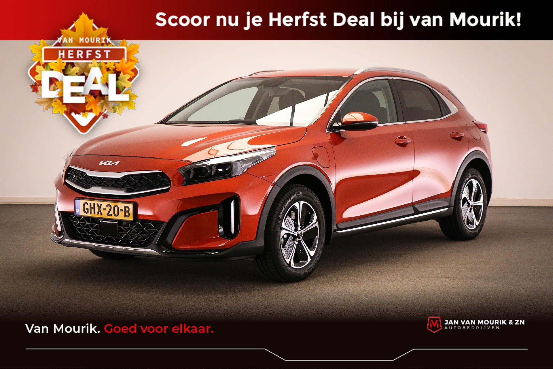 Kia XCeed 1.6 GDi PHEV DynamicPlusLine | APPLE CARPLAY | DRAADLOZE LADER | HALF LEDER | STOEL/STUUR VERWARMING | CAMERA | 16"