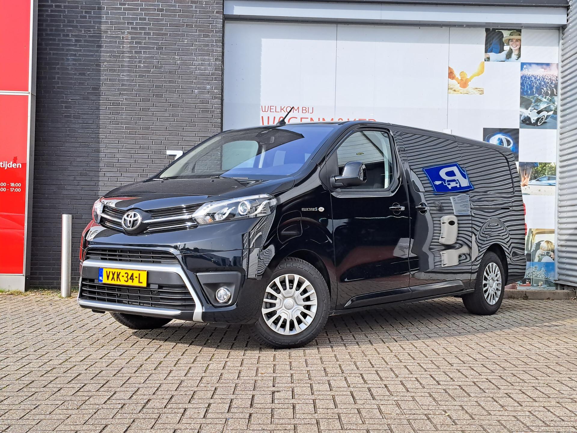 Toyota ProAce Long Worker Dubbel Cabine EXTRA RANGE 75KWH ELECTRIC NAVI CLIMA 2xSCHUIFDEUR PARK-SENSOREN NL-AUTO