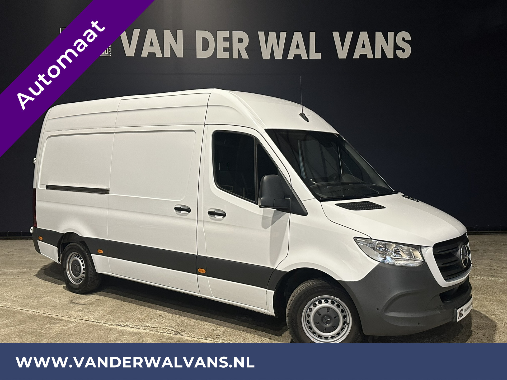 Mercedes-Benz Sprinter 317 CDI 170pk 9G-Tronic Automaat L2H2 Fabrieksgarantie Euro6 Airco | Camera | Navigatie | Cruisecontrol Parkeersensoren, Stoelverwarming, Bijrijdersbank