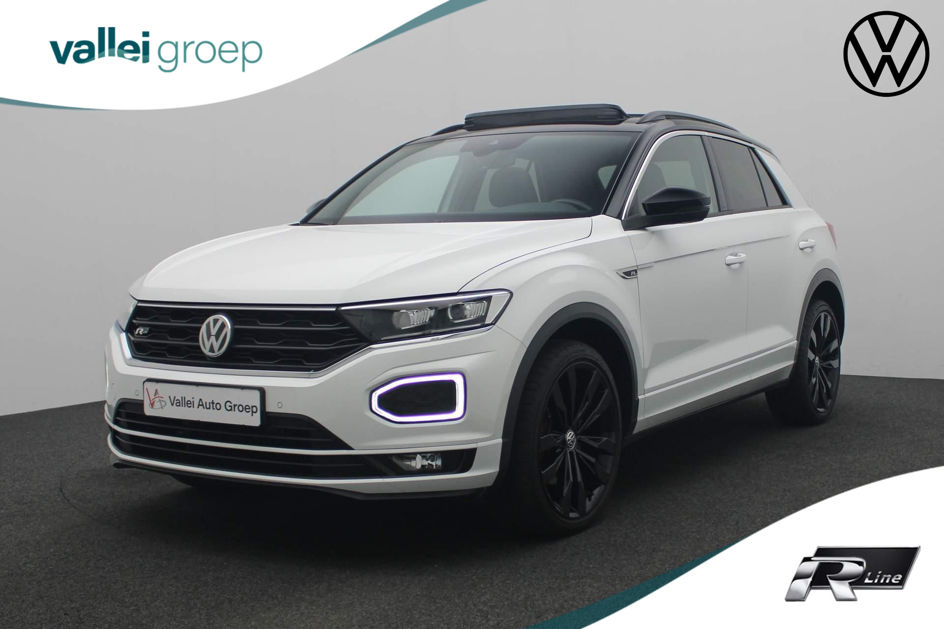 Volkswagen T-Roc 1.5 TSI 150PK DSG Sport Business R | R-Line ext. | Pano | Keyless | Camera | 19 inch | Full LED