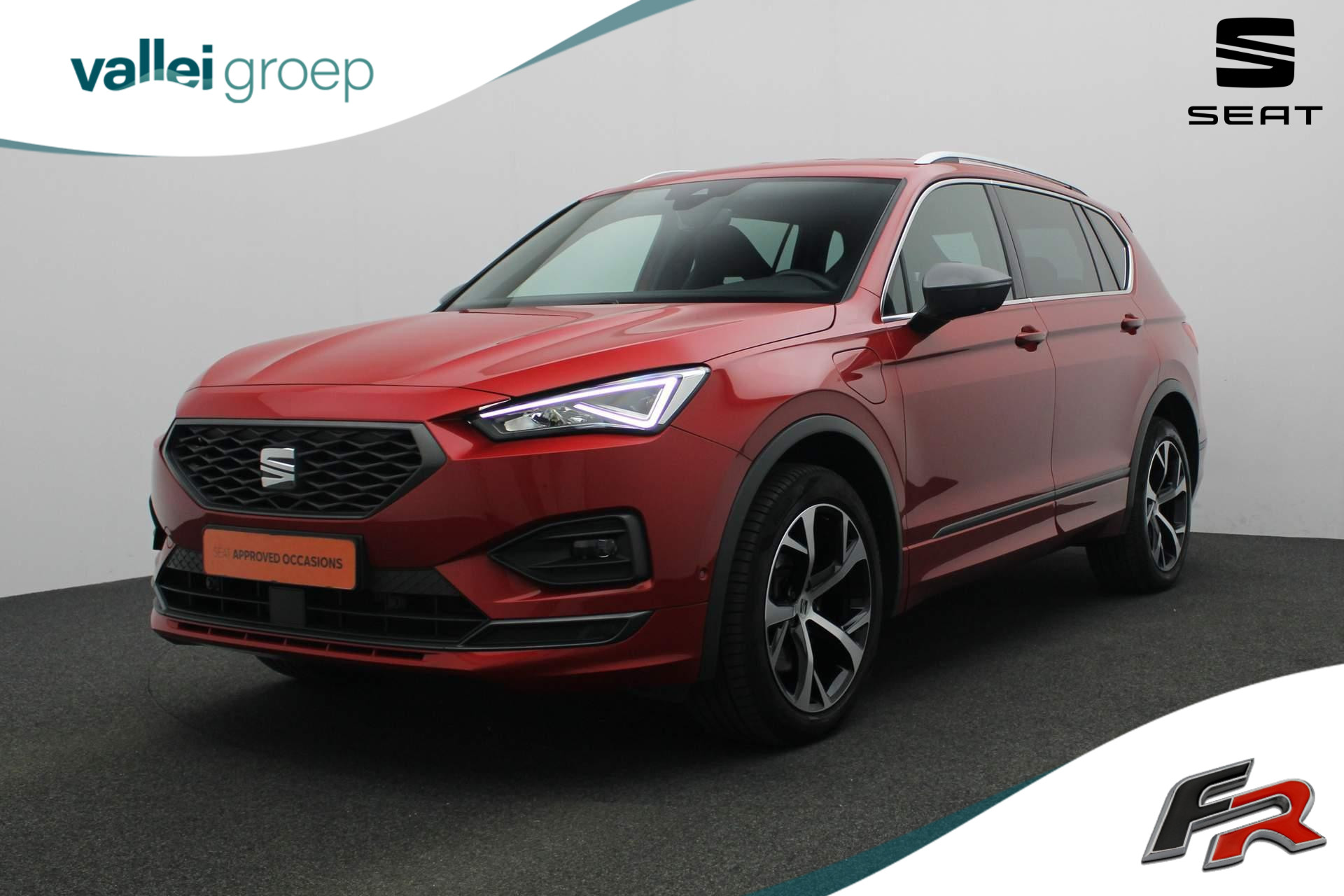 SEAT Tarraco 1.4 TSI 245PK DSG e-Hybrid PHEV FR | Geheugenstoel | Adaptief onderstel | Stoel-/achterbankverwarming | Camera | Navi | ACC | Keyless